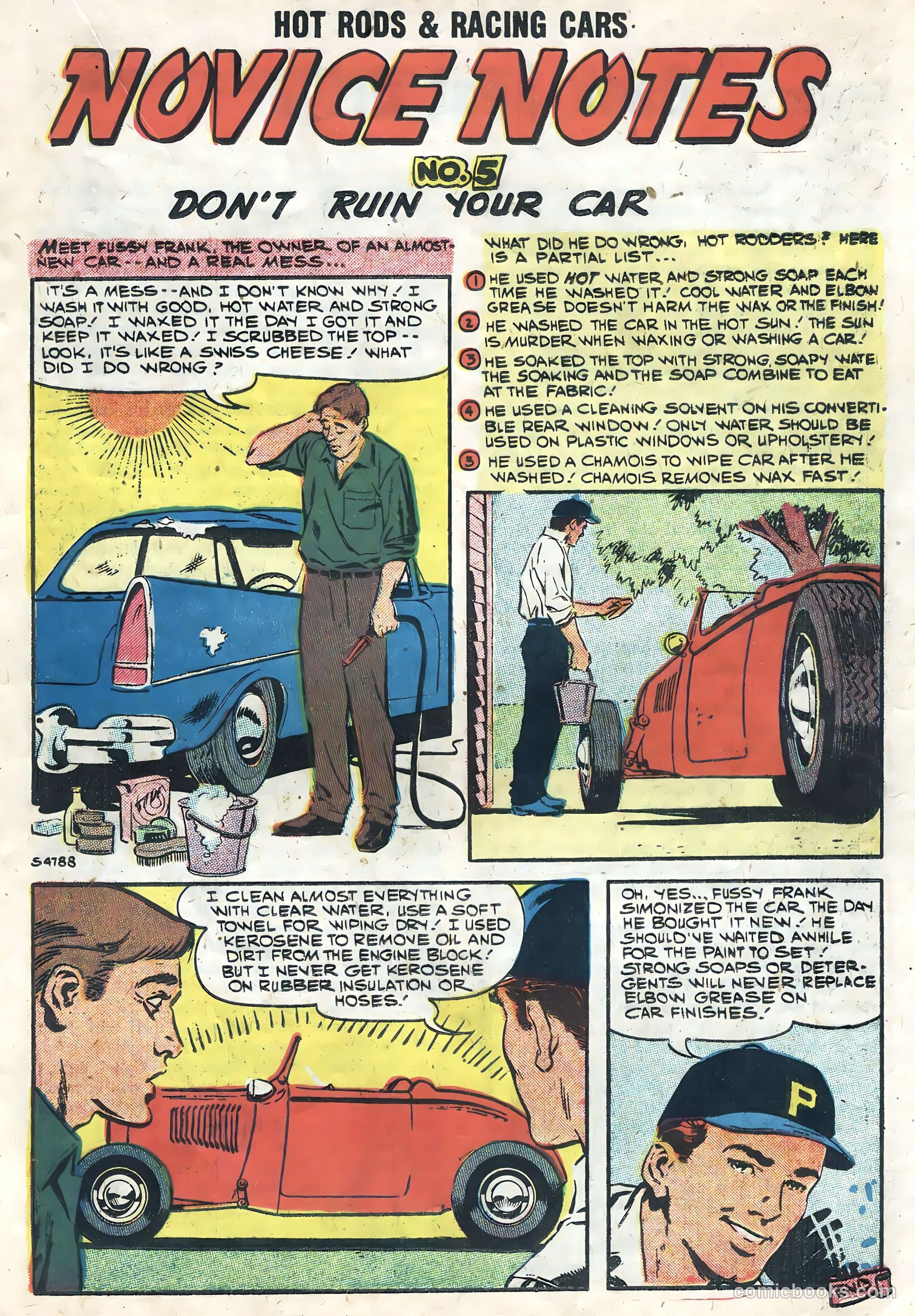 Hot Rods and Racing Cars #38 (1959) — page 17 of 36