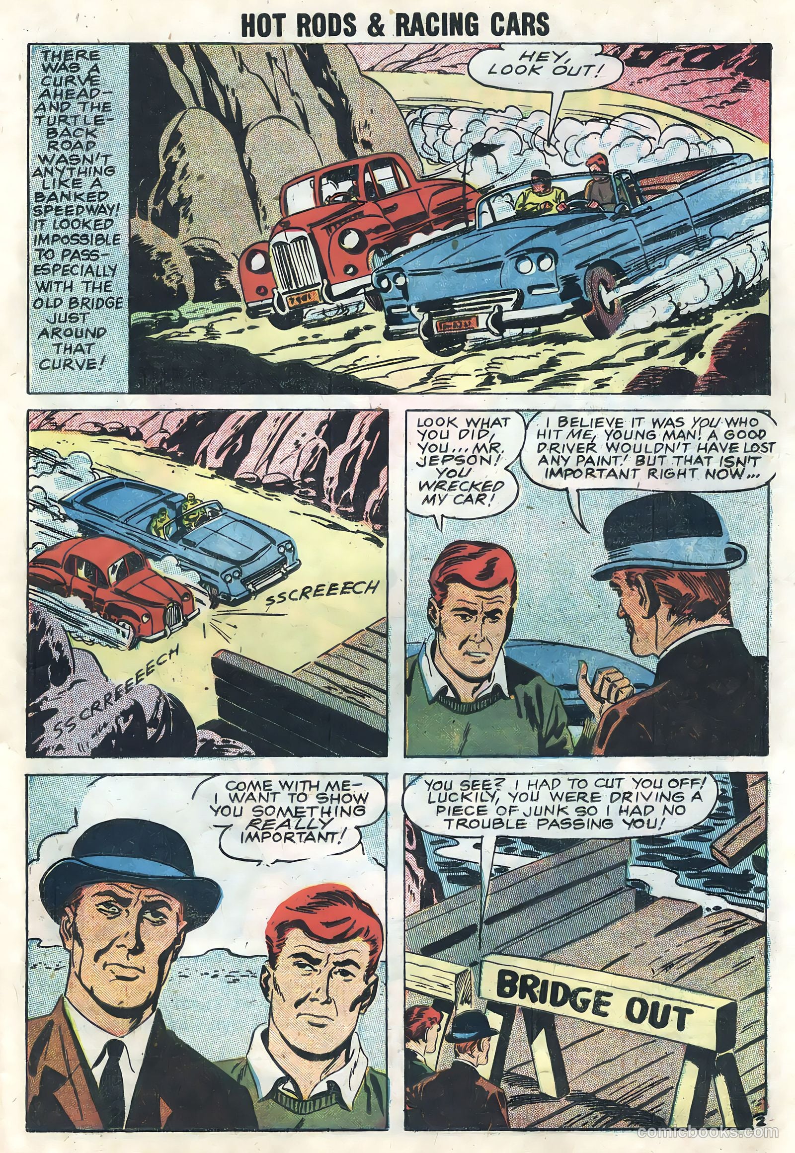 Hot Rods and Racing Cars #38 (1959) — page 21 of 36