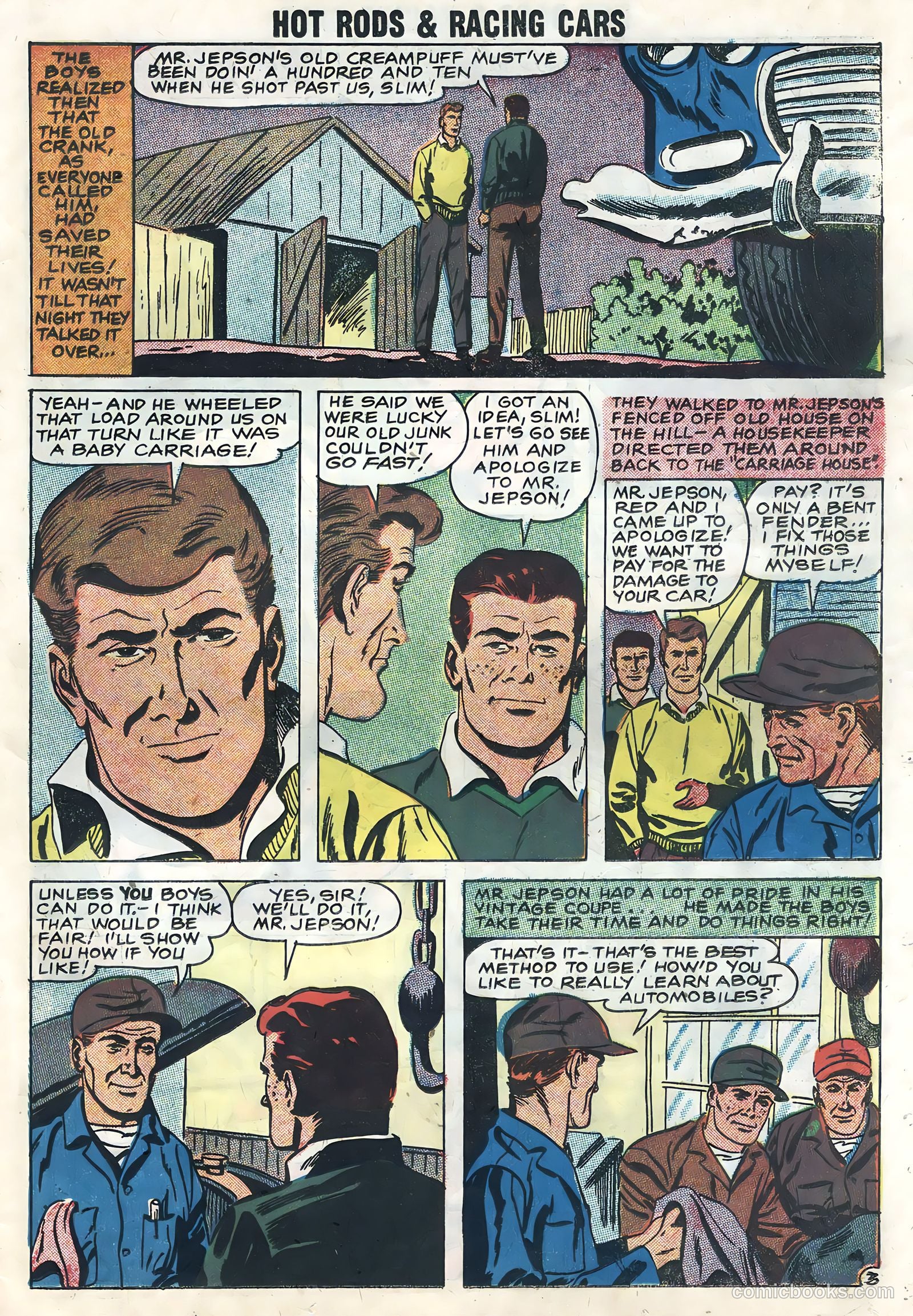 Hot Rods and Racing Cars #38 (1959) — page 23 of 36