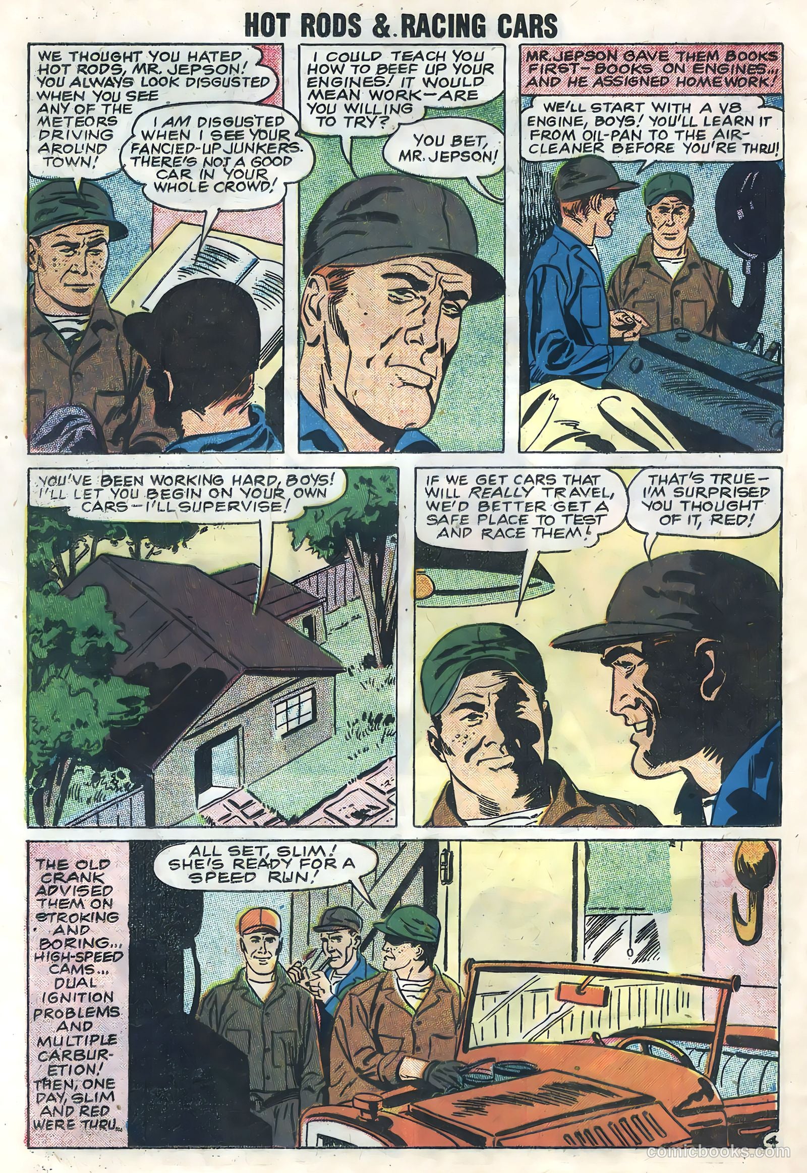 Hot Rods and Racing Cars #38 (1959) — page 24 of 36