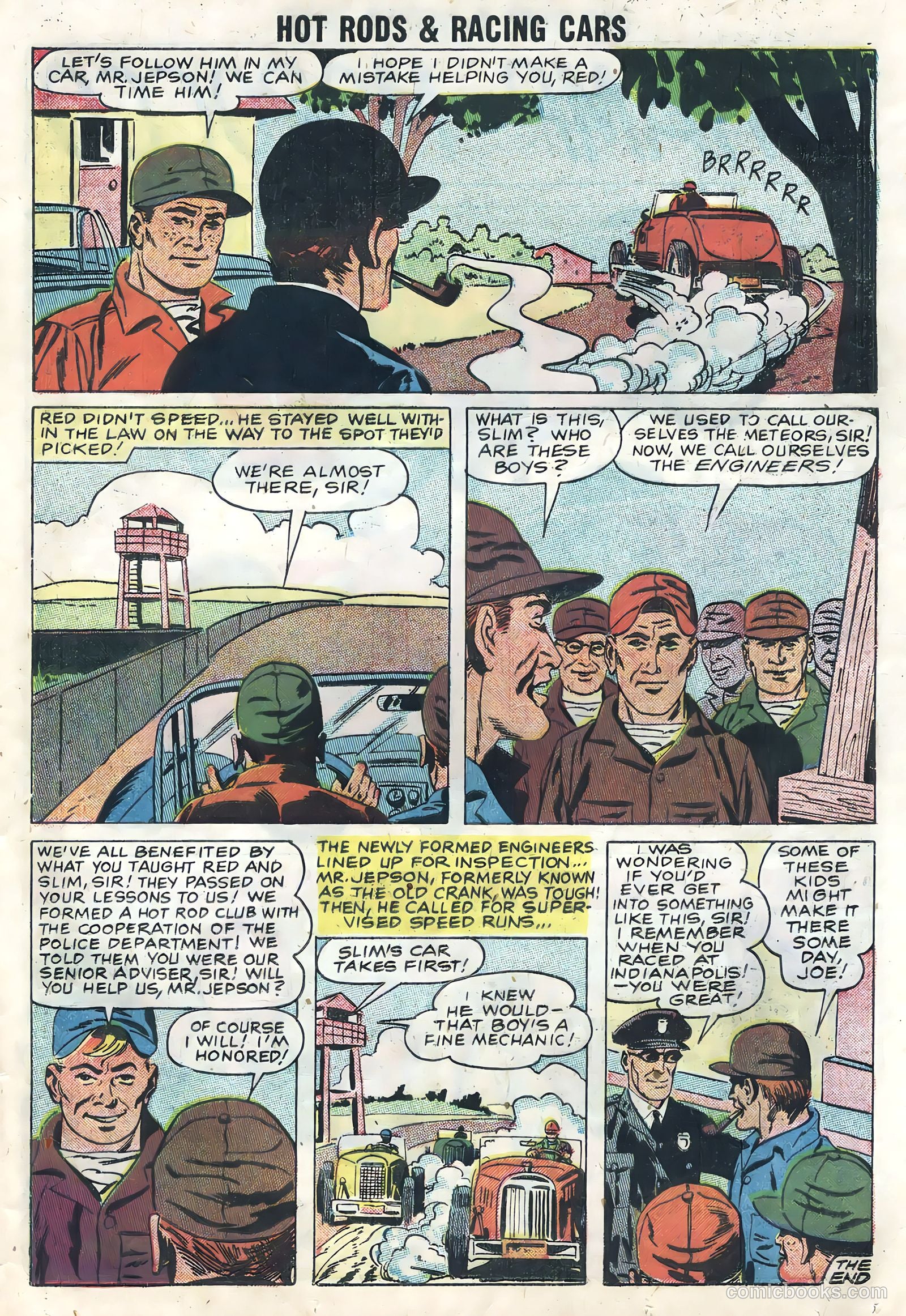 Hot Rods and Racing Cars #38 (1959) — page 25 of 36
