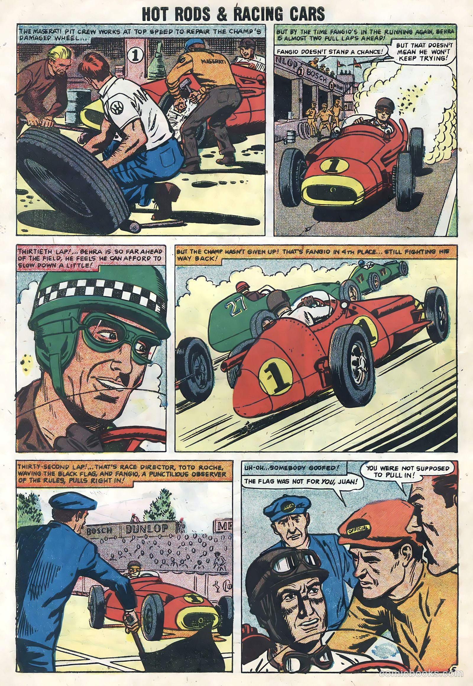 Hot Rods and Racing Cars #38 (1959) — page 30 of 36