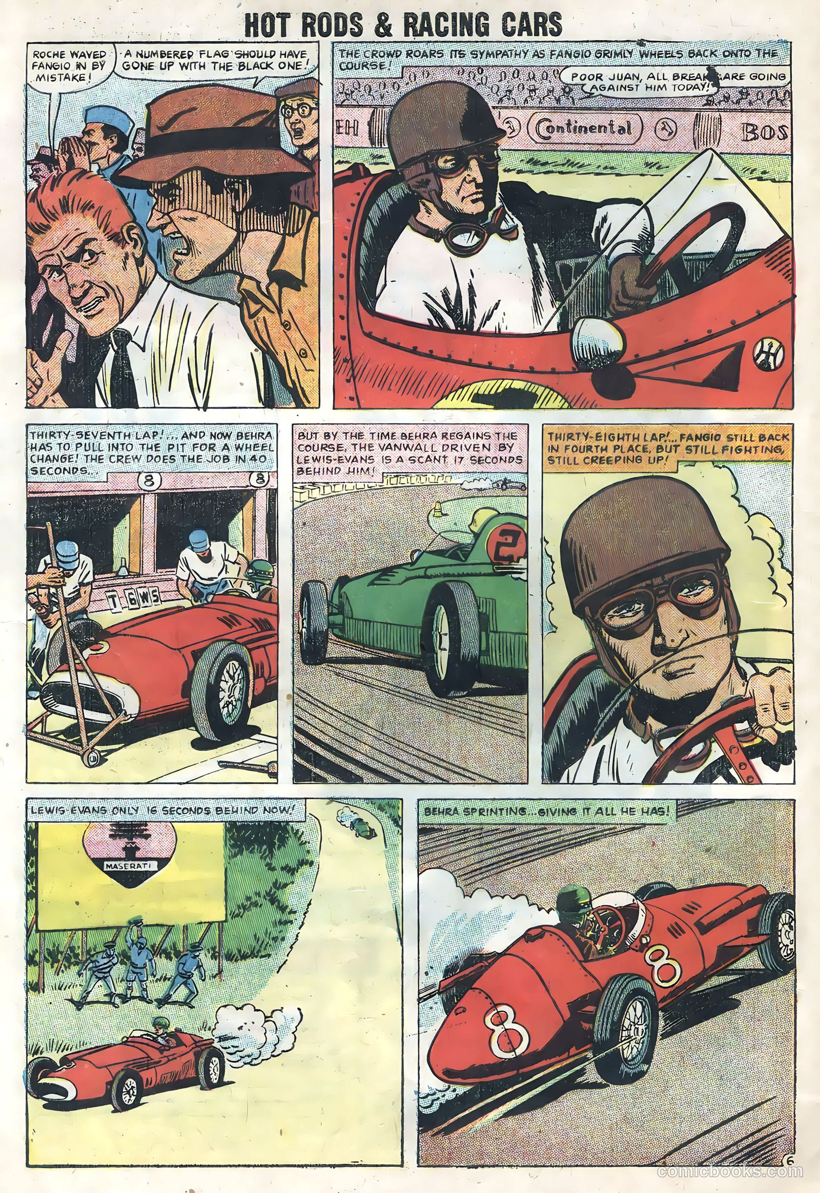 Hot Rods and Racing Cars #38 (1959) — page 32 of 36