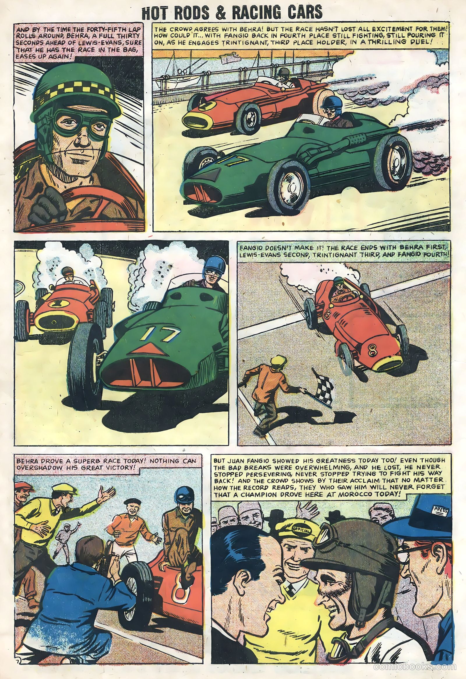 Hot Rods and Racing Cars #38 (1959) — page 33 of 36
