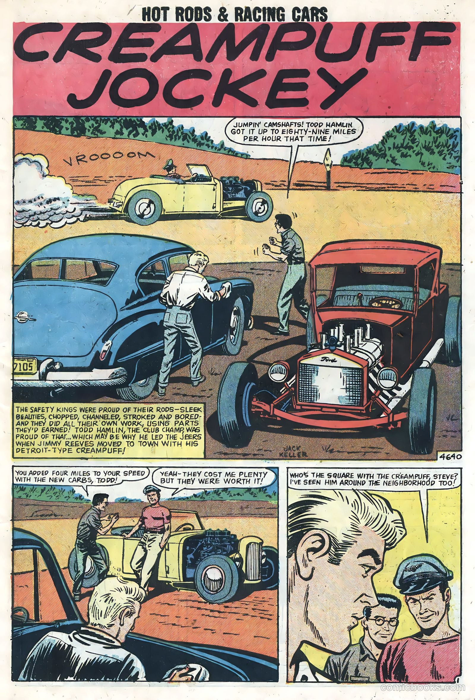 Hot Rods and Racing Cars #39 (1959) — page 3 of 35