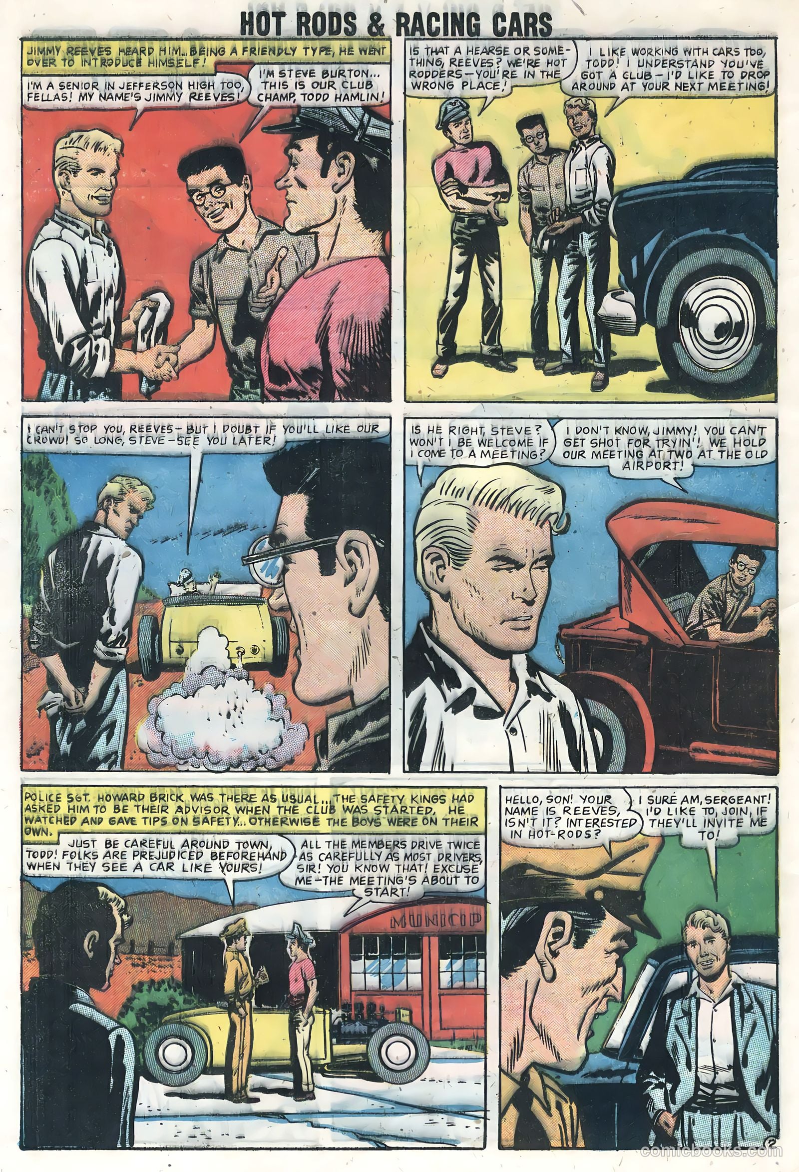 Hot Rods and Racing Cars #39 (1959) — page 4 of 35