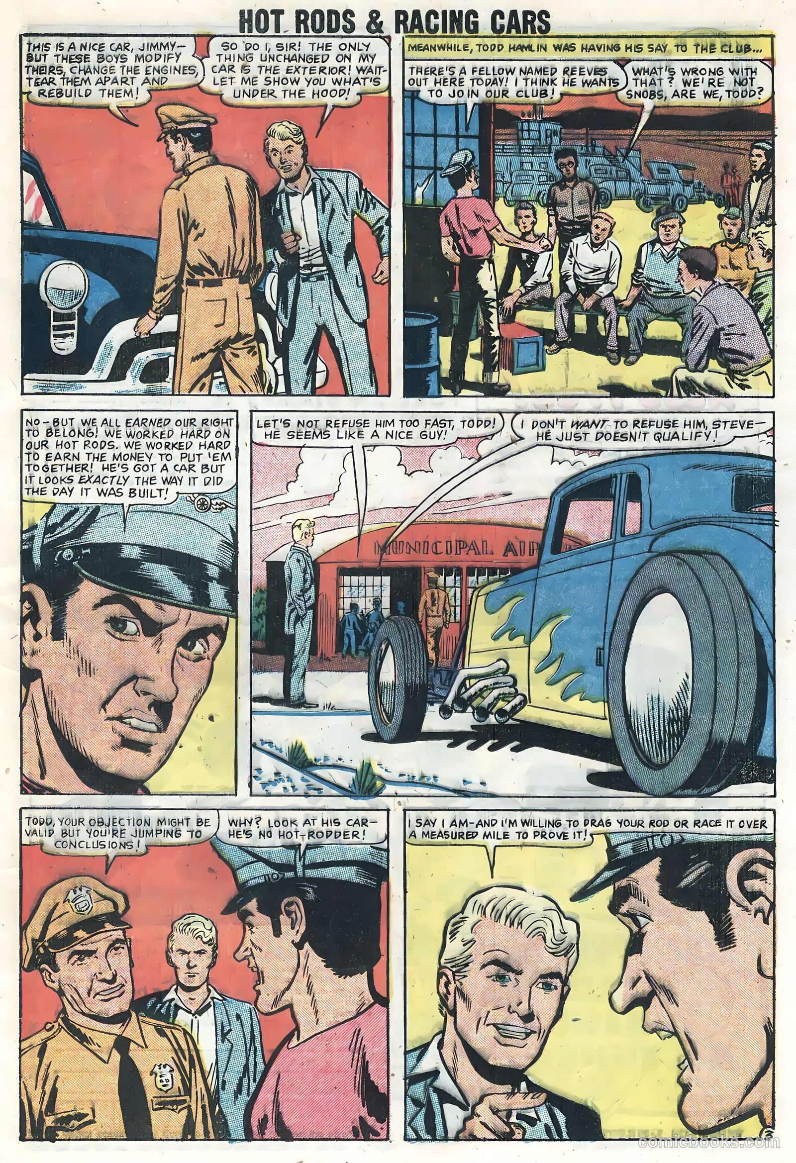Hot Rods and Racing Cars #39 (1959) — page 5 of 35