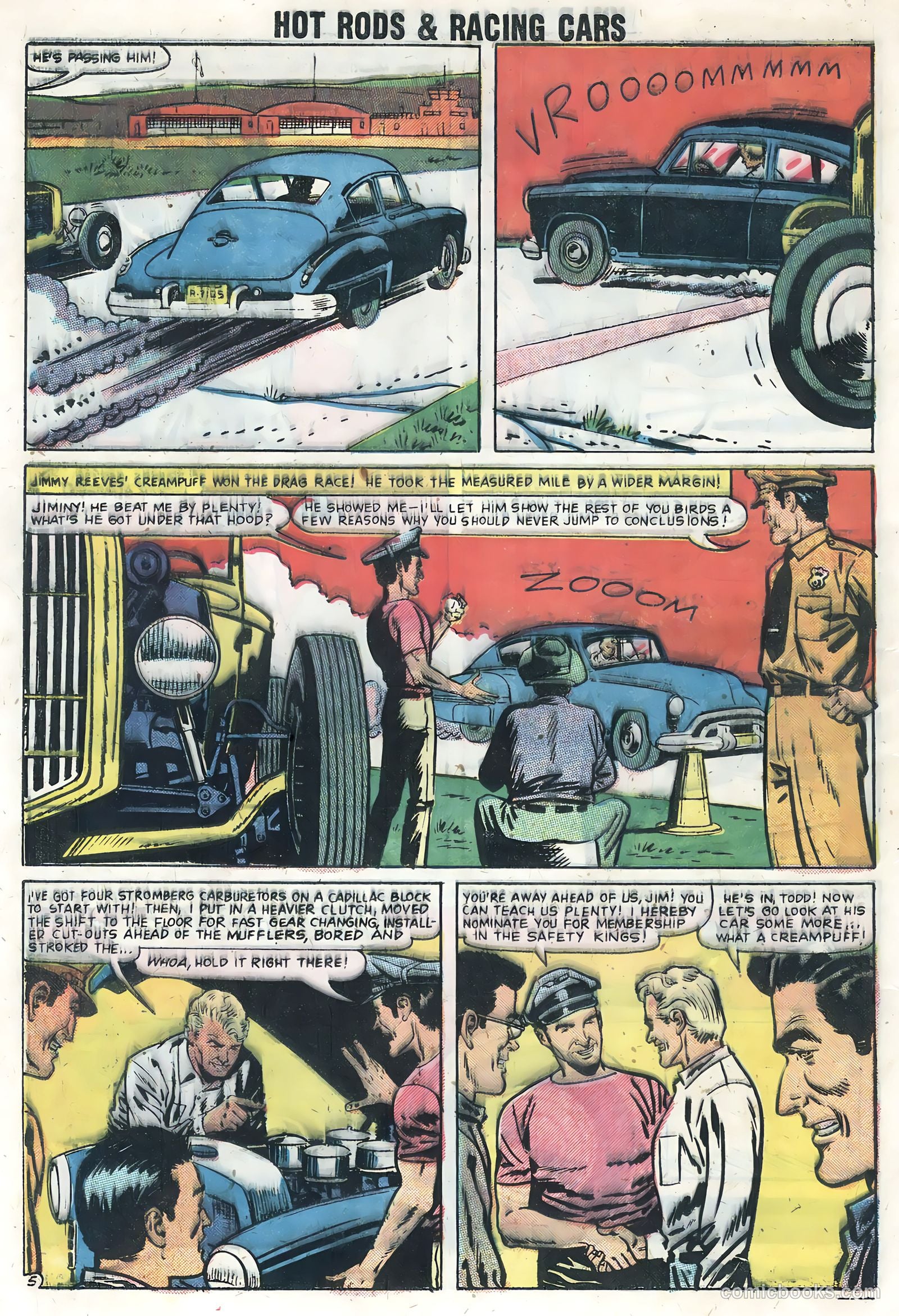 Hot Rods and Racing Cars #39 (1959) — page 8 of 35