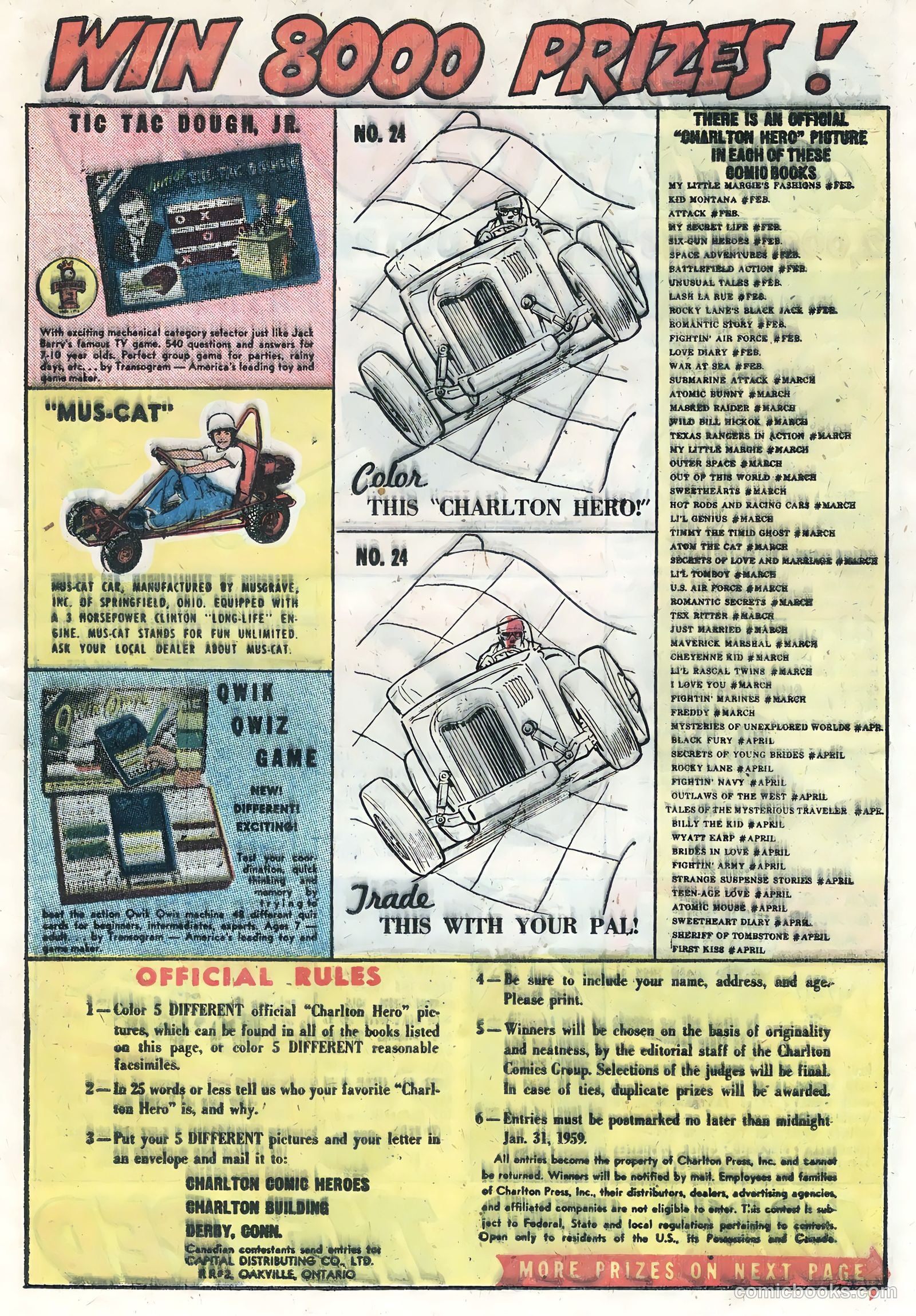 Hot Rods and Racing Cars #39 (1959) — page 9 of 35