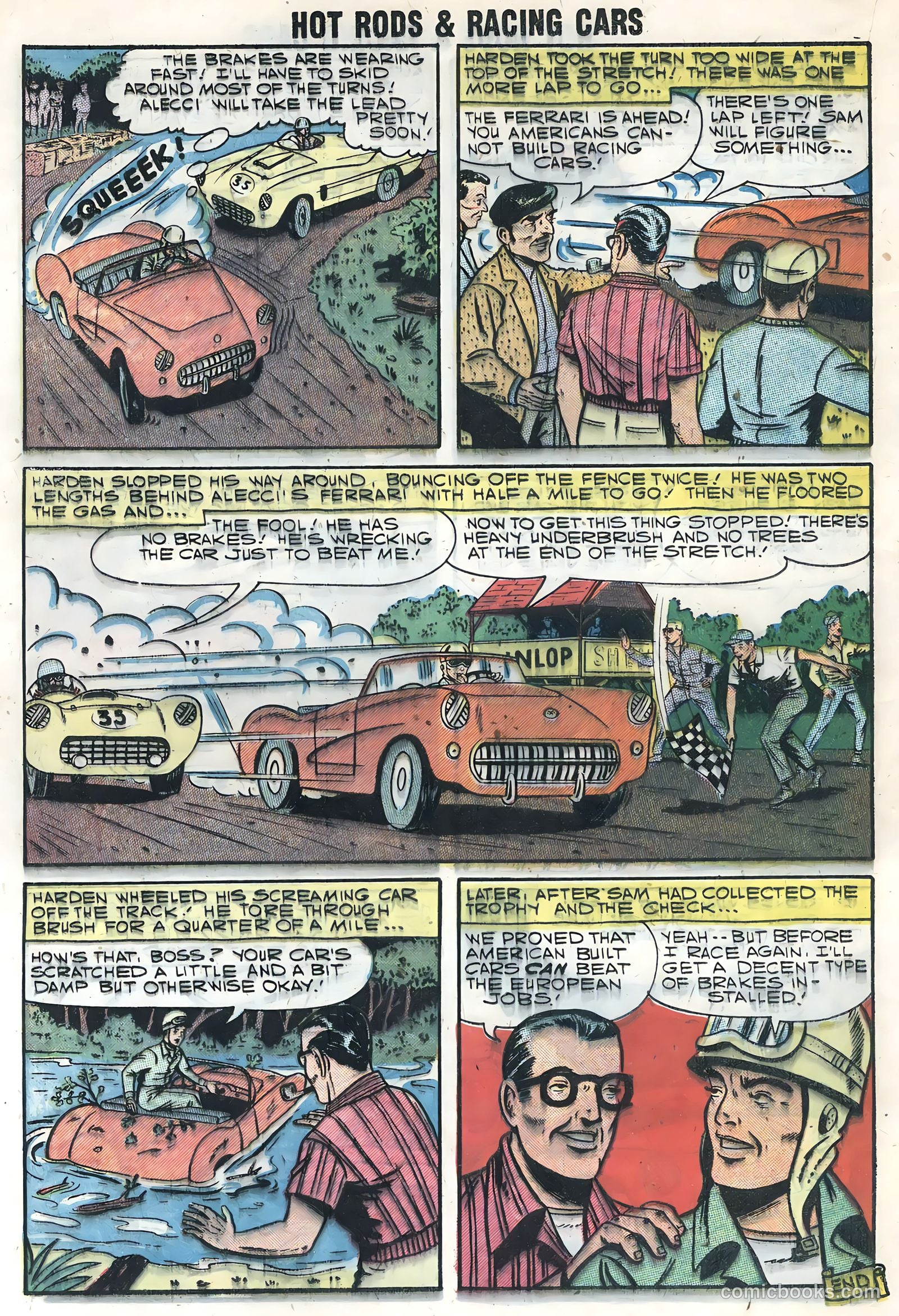 Hot Rods and Racing Cars #39 (1959) — page 19 of 35