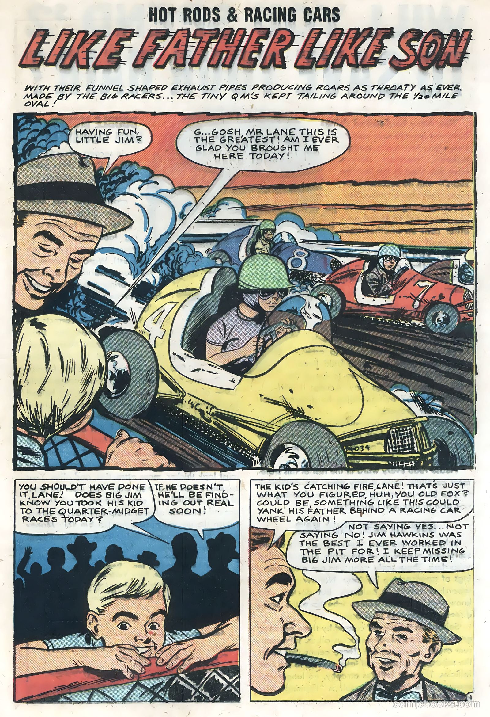 Hot Rods and Racing Cars #39 (1959) — page 20 of 35