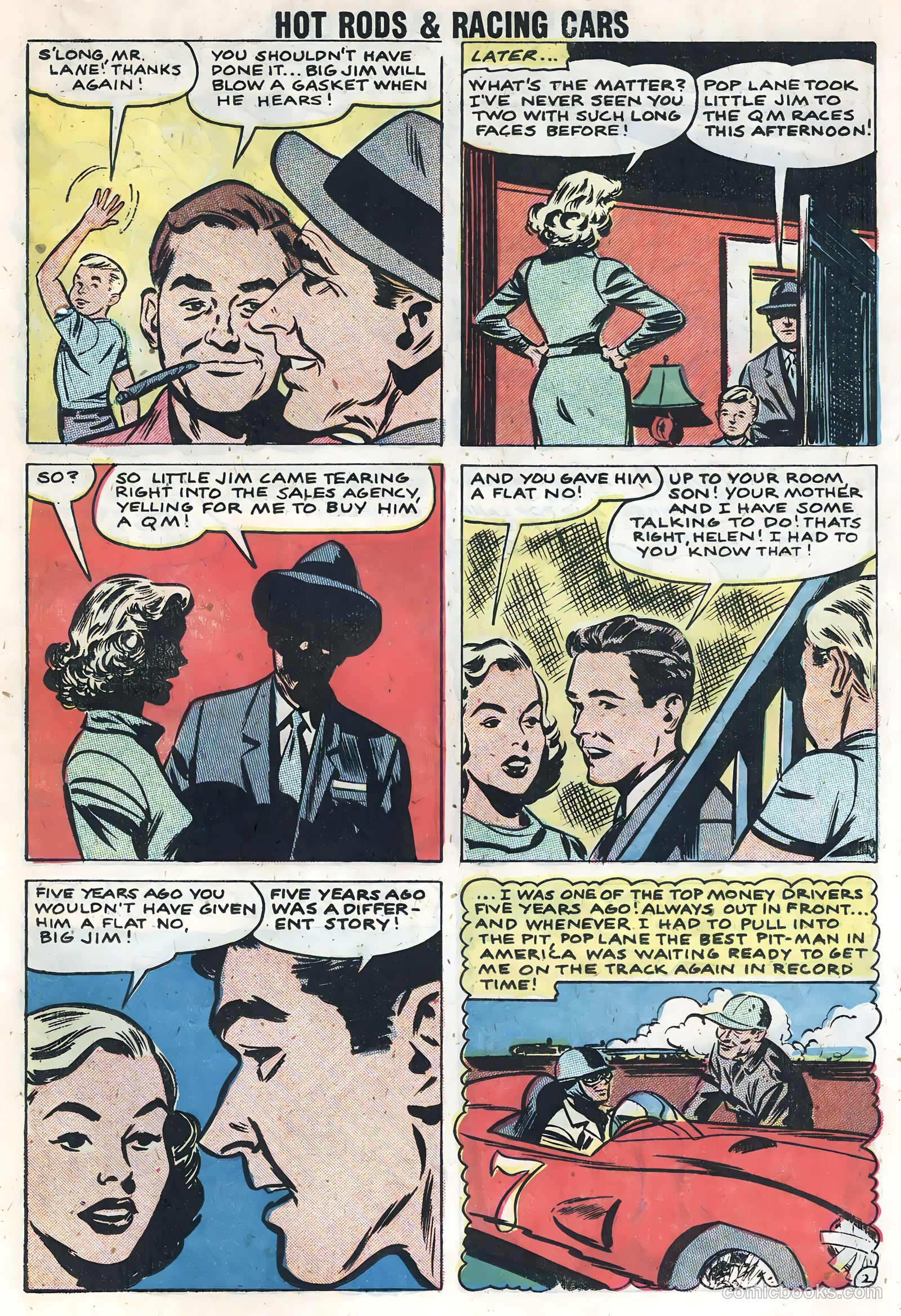 Hot Rods and Racing Cars #39 (1959) — page 22 of 35