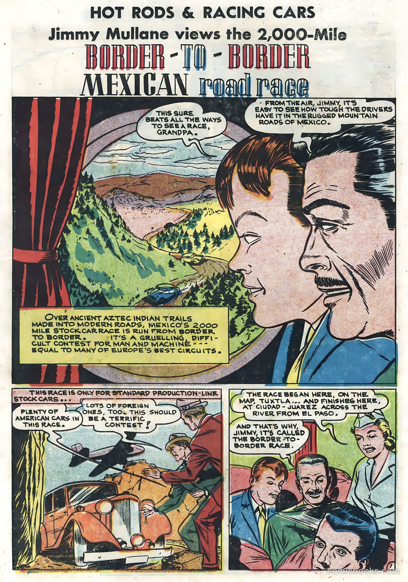 Hot Rods and Racing Cars #4 (1952) — page 14 of 36