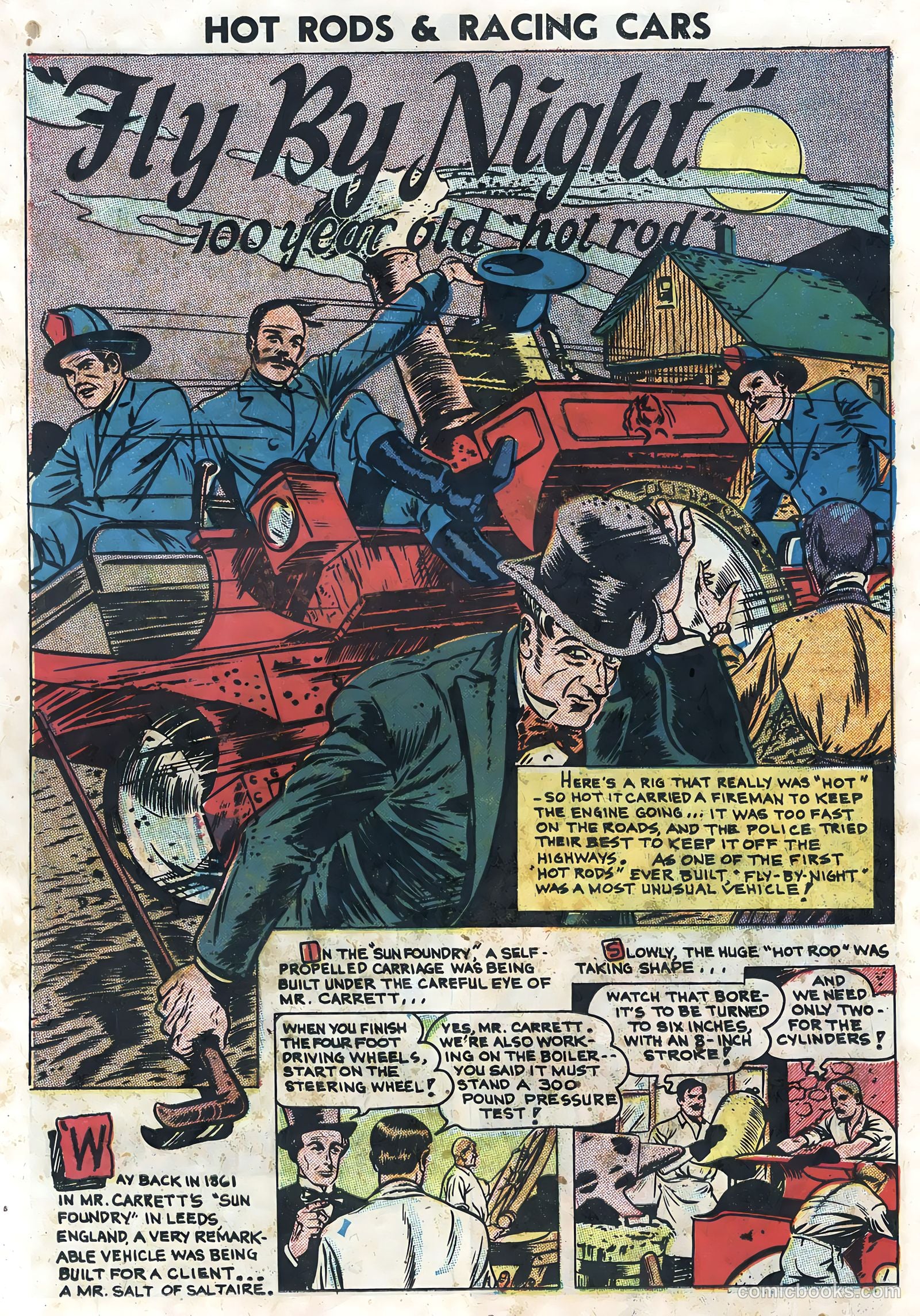 Hot Rods and Racing Cars #4 (1952) — page 26 of 36