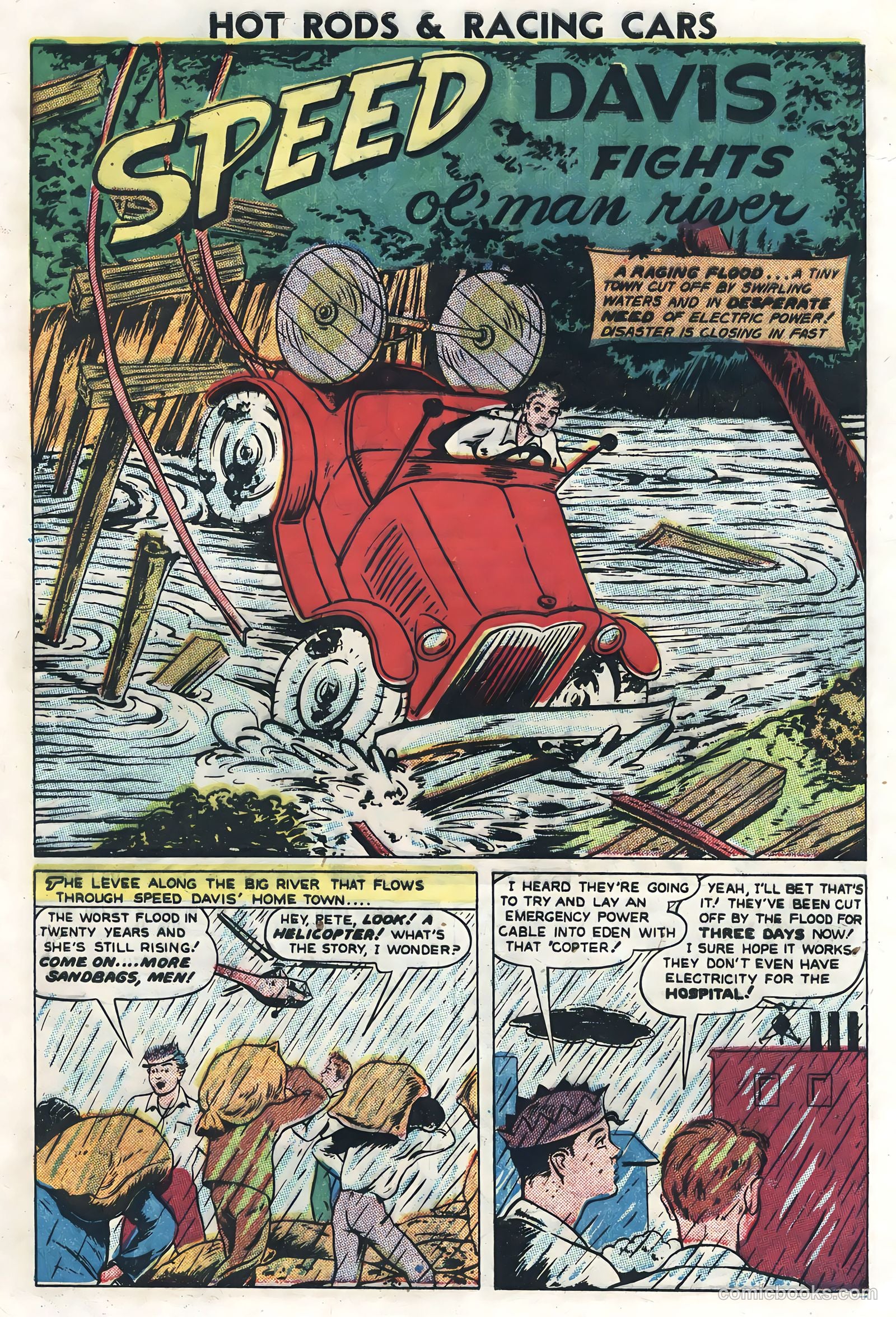 Hot Rods and Racing Cars #4 (1952) — page 29 of 36