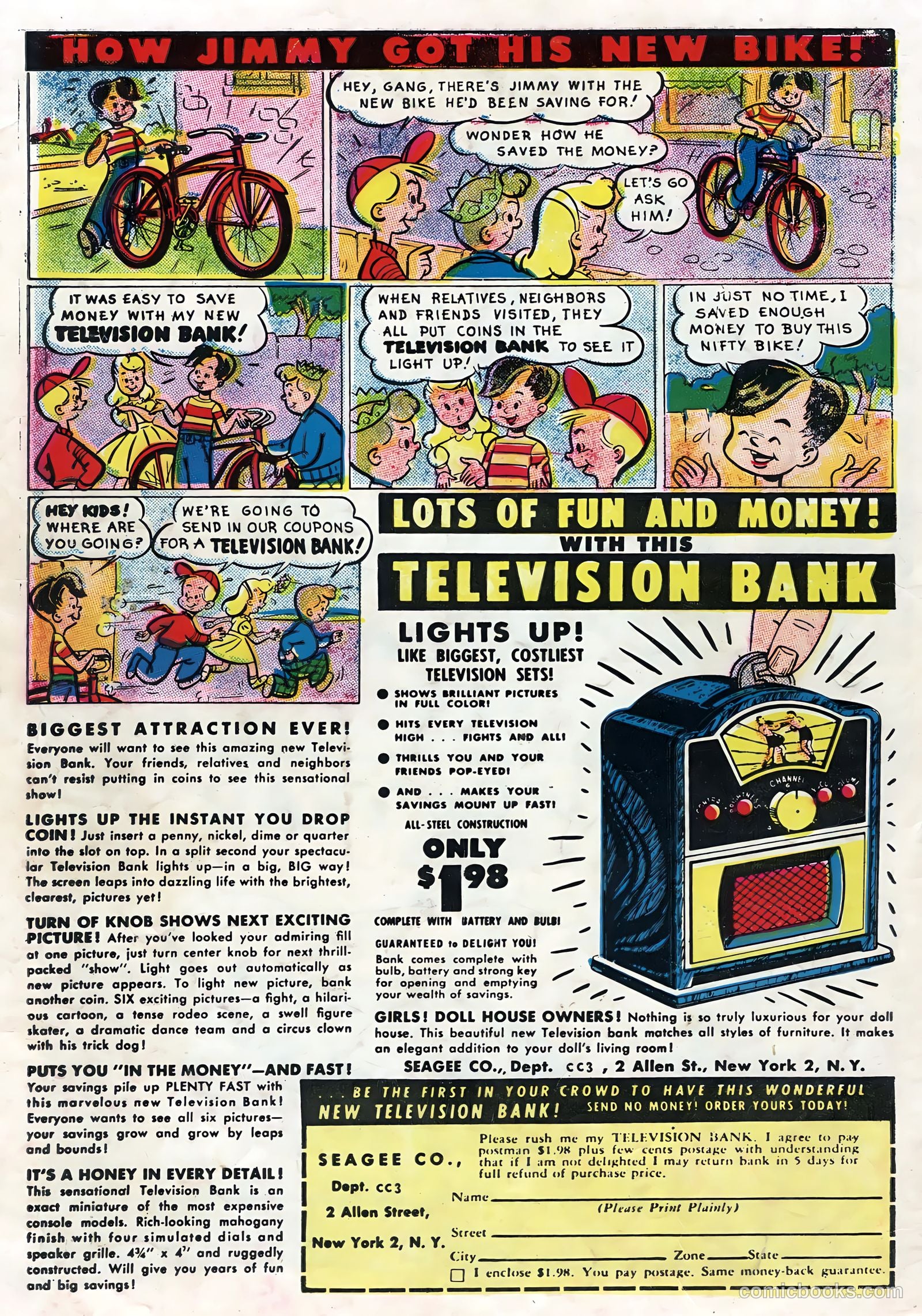 Hot Rods and Racing Cars #4 (1952) — page 36 of 36