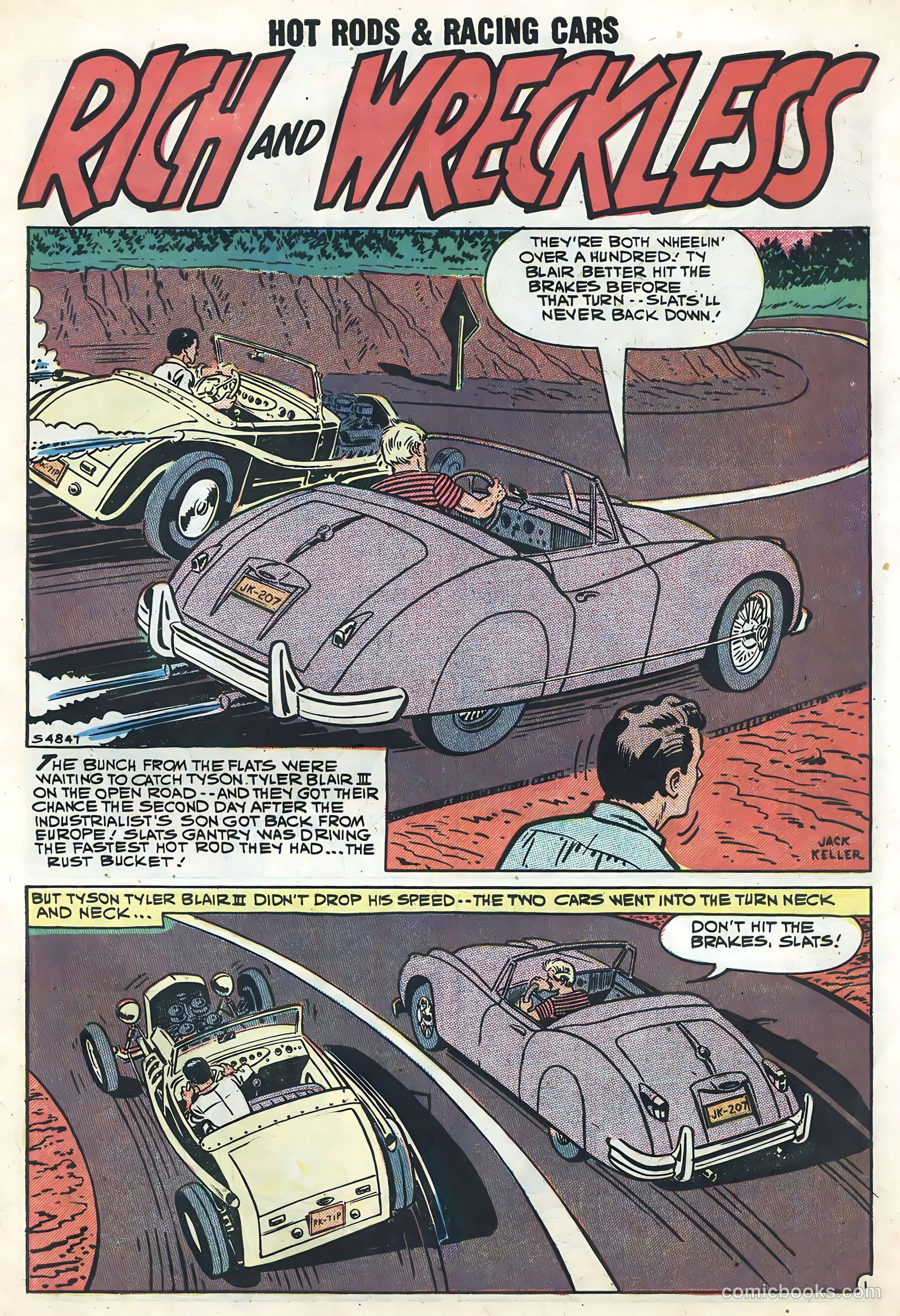Hot Rods and Racing Cars #40 (1959) — page 3 of 36