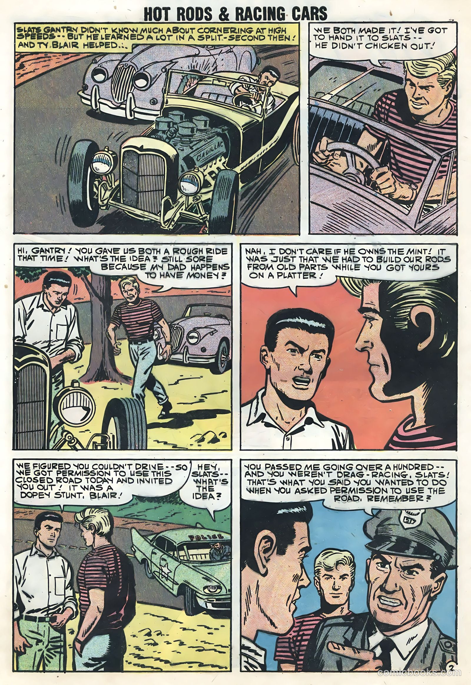 Hot Rods and Racing Cars #40 (1959) — page 4 of 36