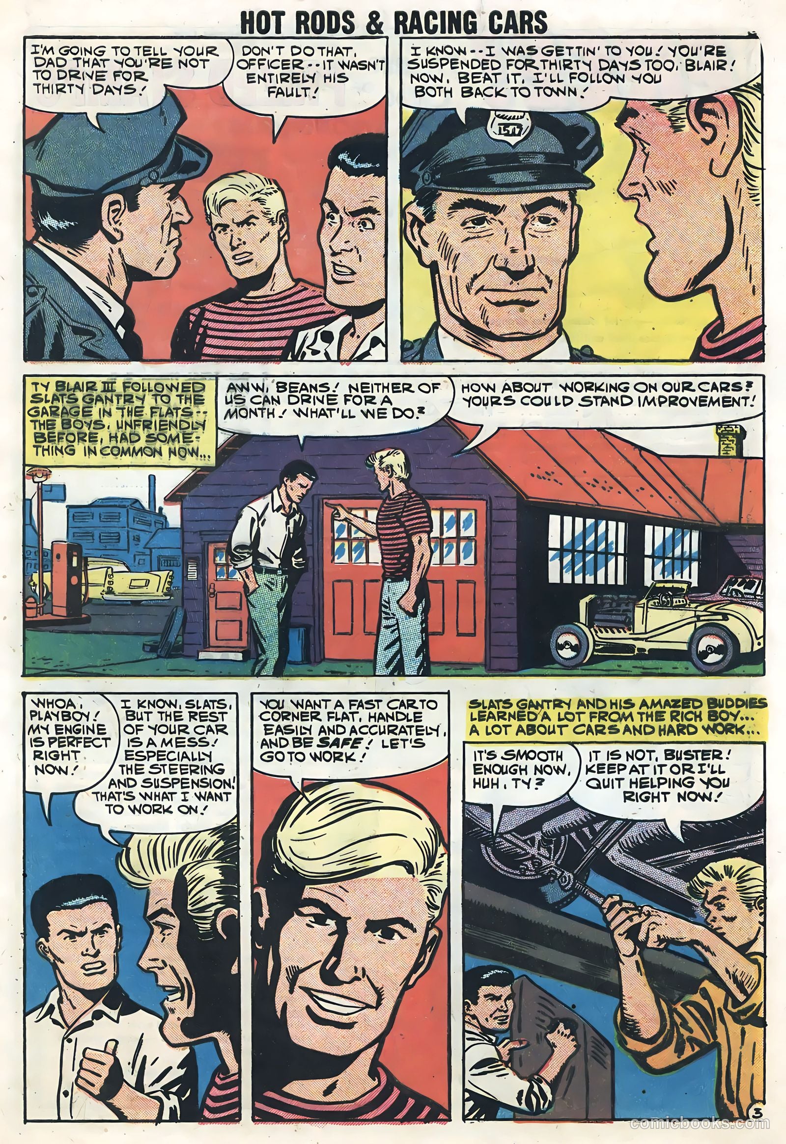Hot Rods and Racing Cars #40 (1959) — page 5 of 36