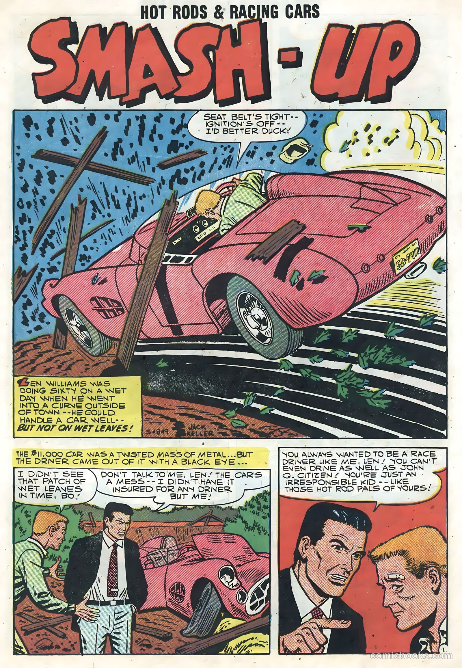 Hot Rods and Racing Cars #40 (1959) — page 11 of 36