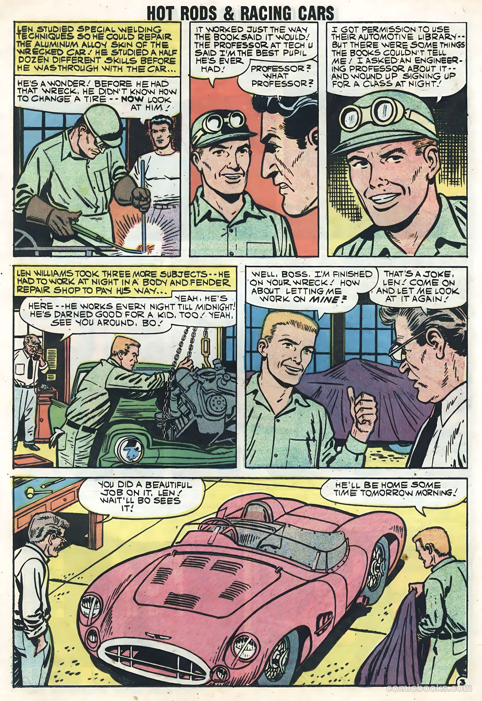 Hot Rods and Racing Cars #40 (1959) — page 13 of 36