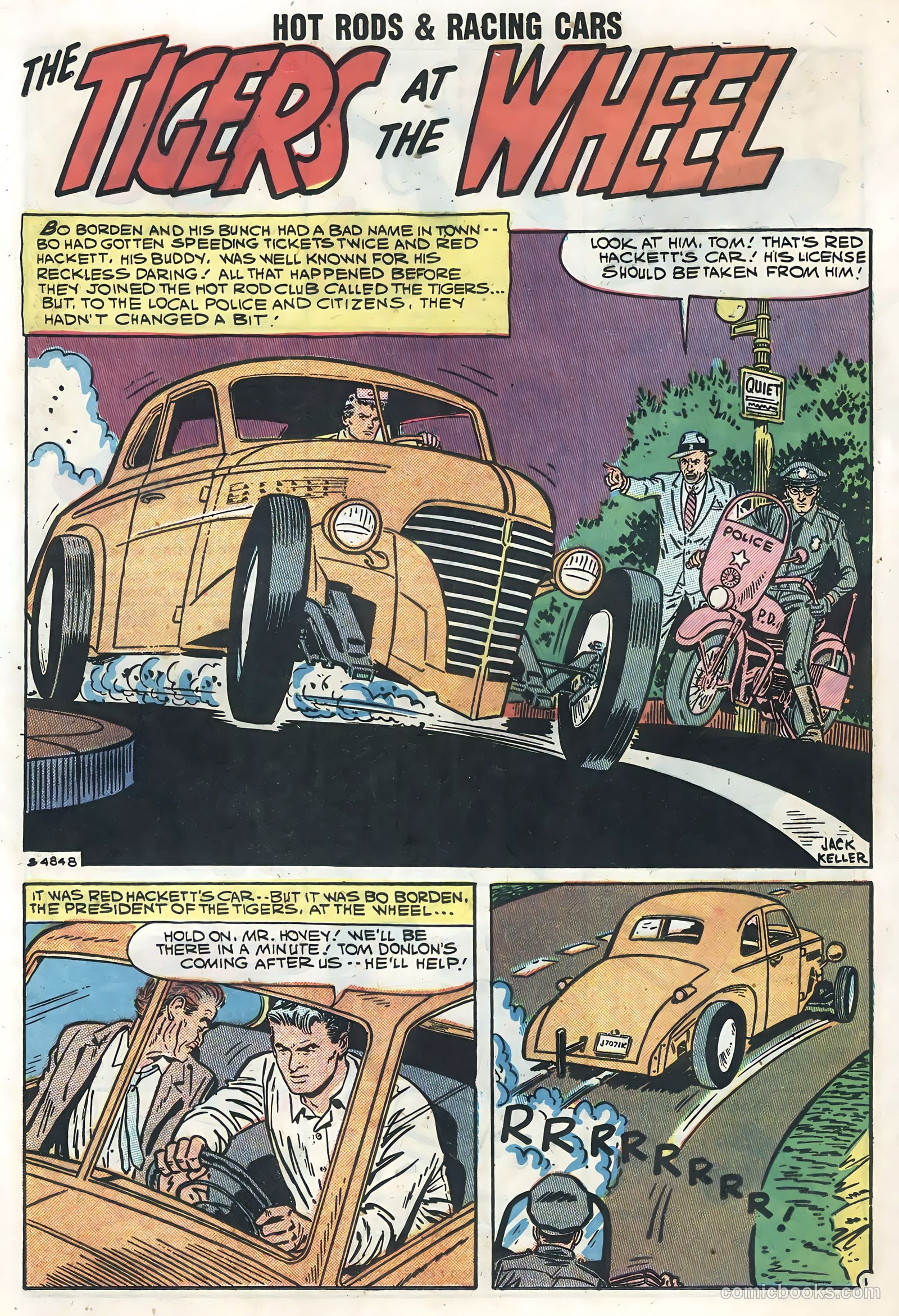 Hot Rods and Racing Cars #40 (1959) — page 20 of 36