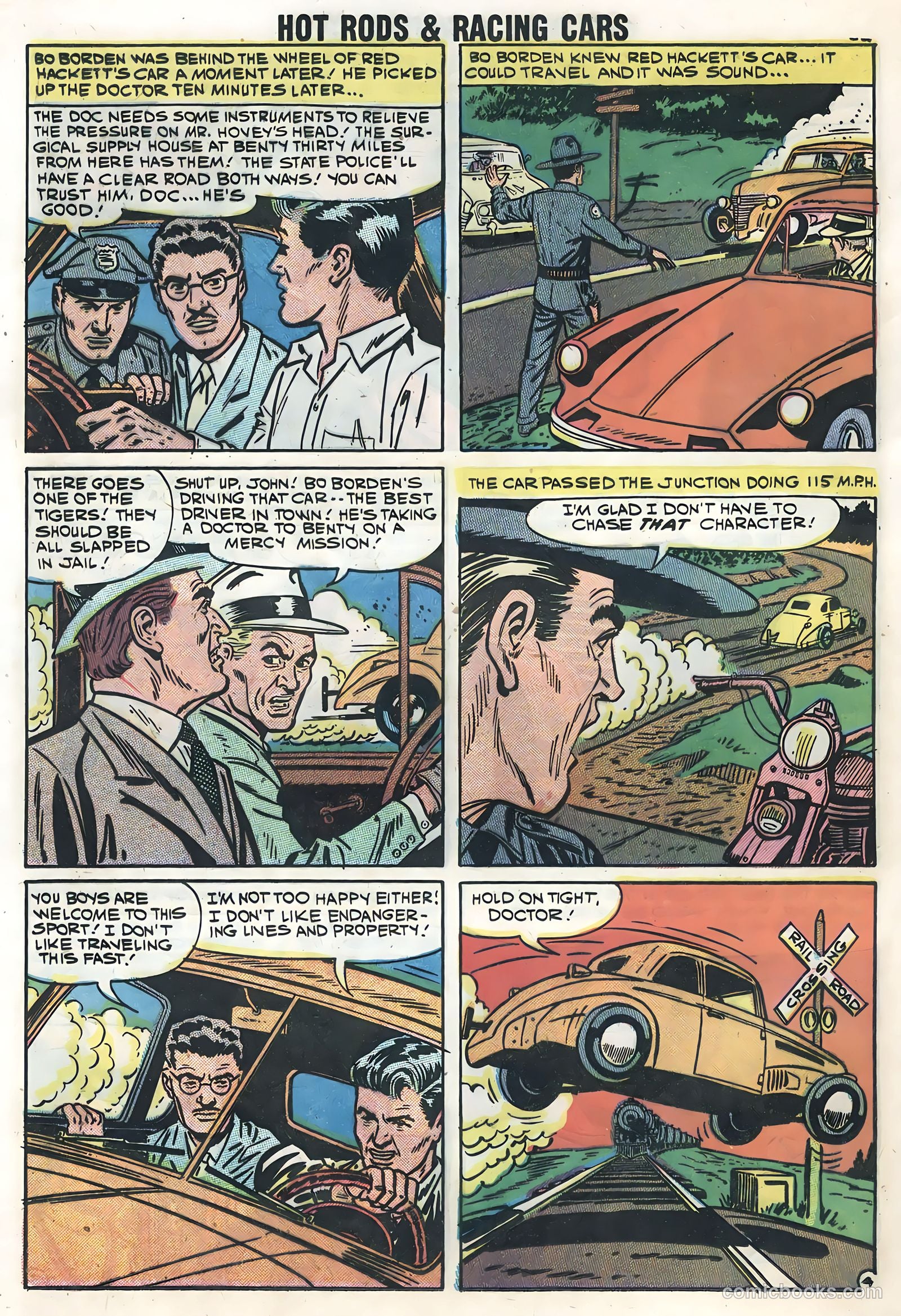 Hot Rods and Racing Cars #40 (1959) — page 24 of 36