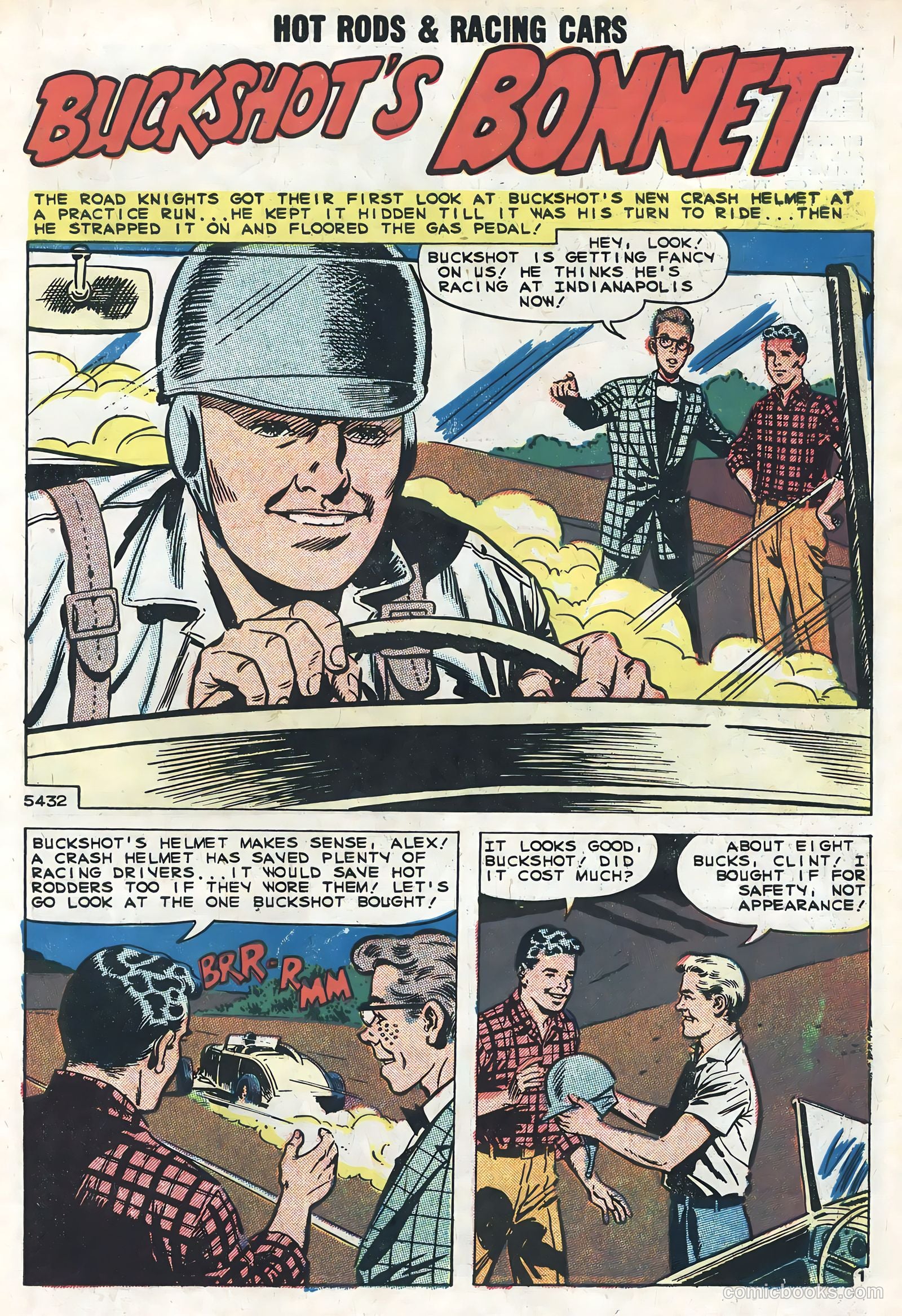 Hot Rods and Racing Cars #41 (1959) — page 3 of 36
