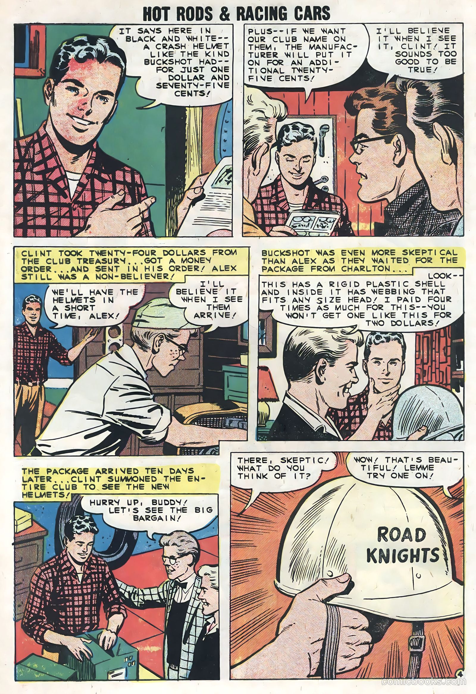 Hot Rods and Racing Cars #41 (1959) — page 6 of 36