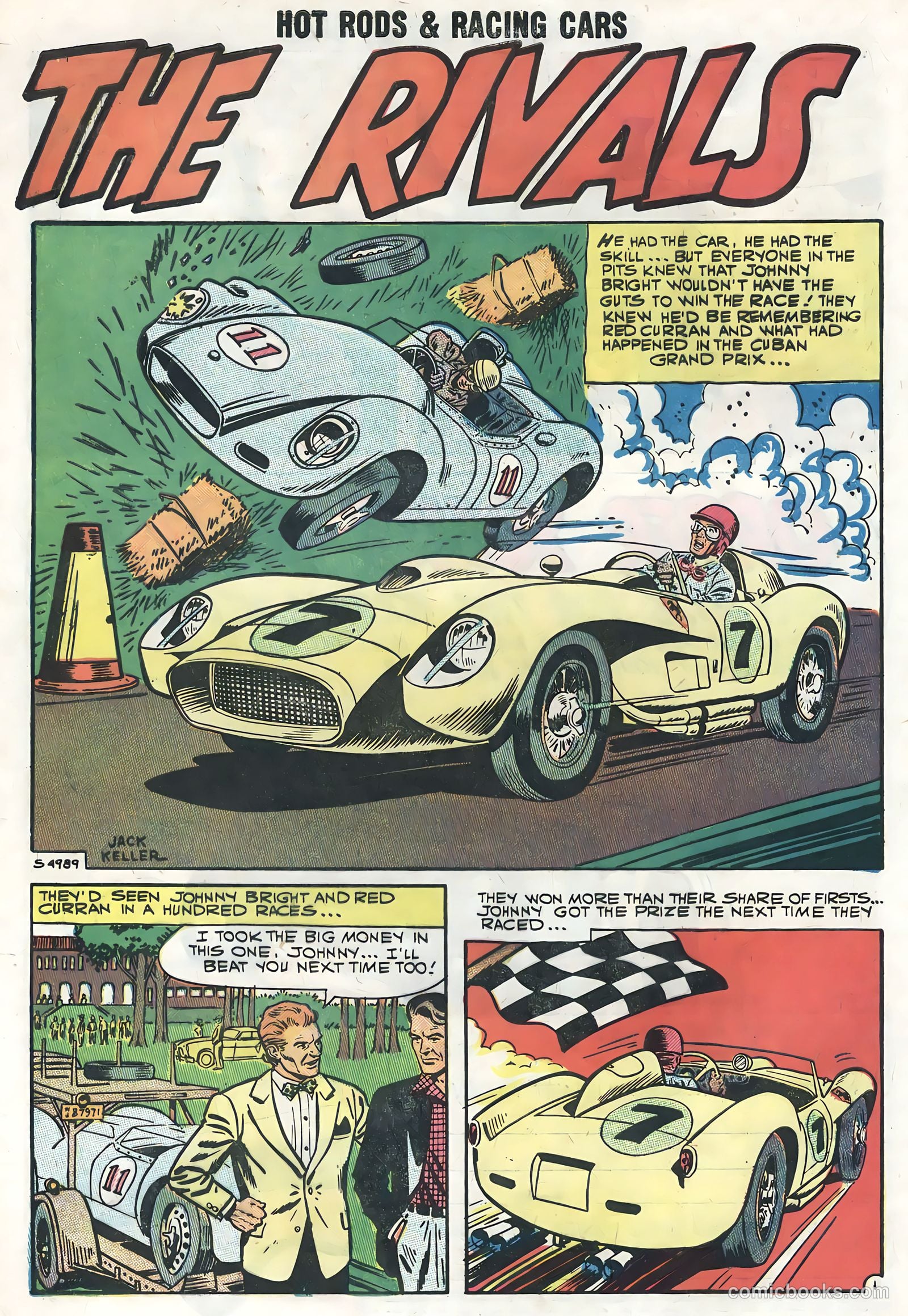 Hot Rods and Racing Cars #41 (1959) — page 8 of 36