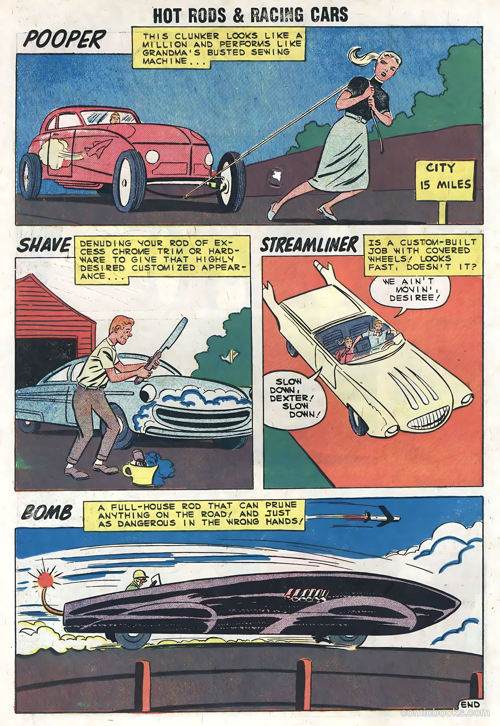 Hot Rods and Racing Cars #41 (1959) — page 14 of 36