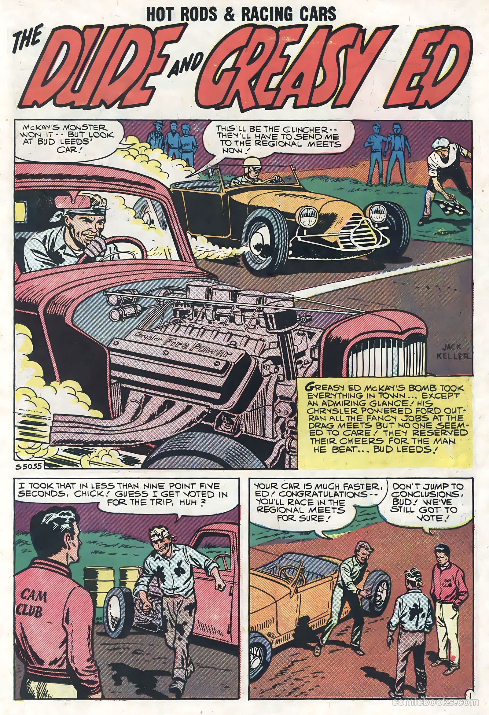 Hot Rods and Racing Cars #41 (1959) — page 15 of 36
