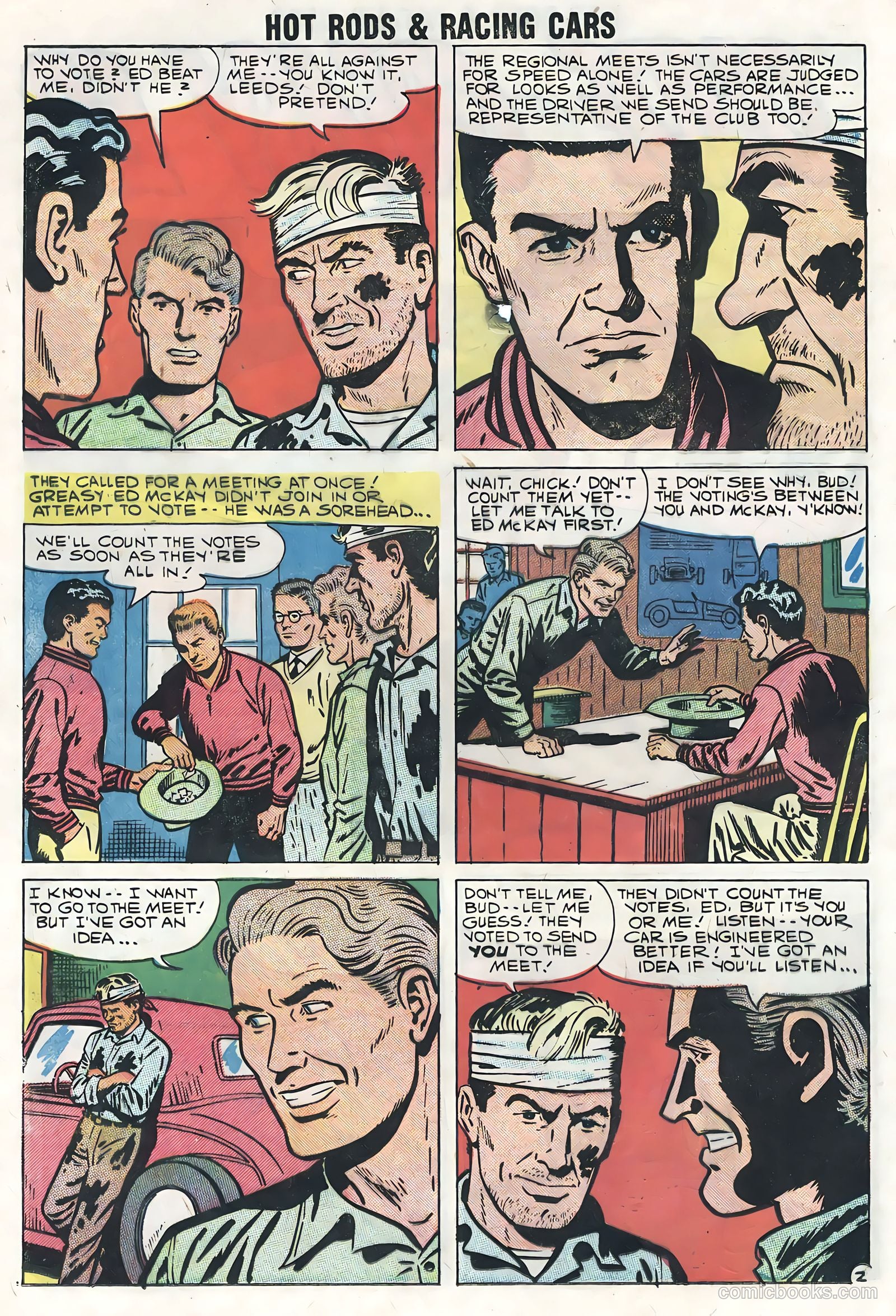 Hot Rods and Racing Cars #41 (1959) — page 16 of 36