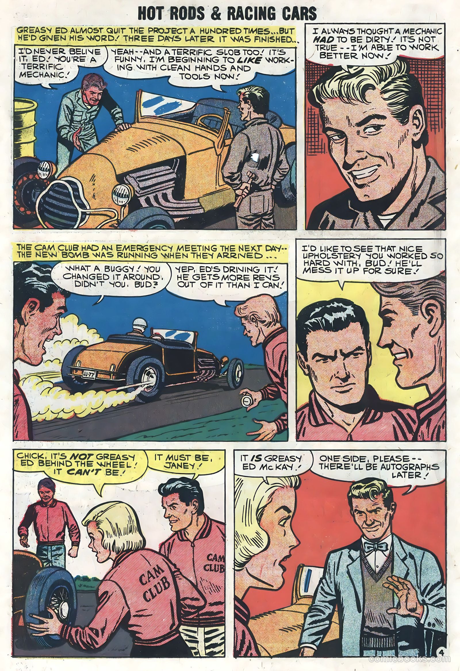 Hot Rods and Racing Cars #41 (1959) — page 18 of 36
