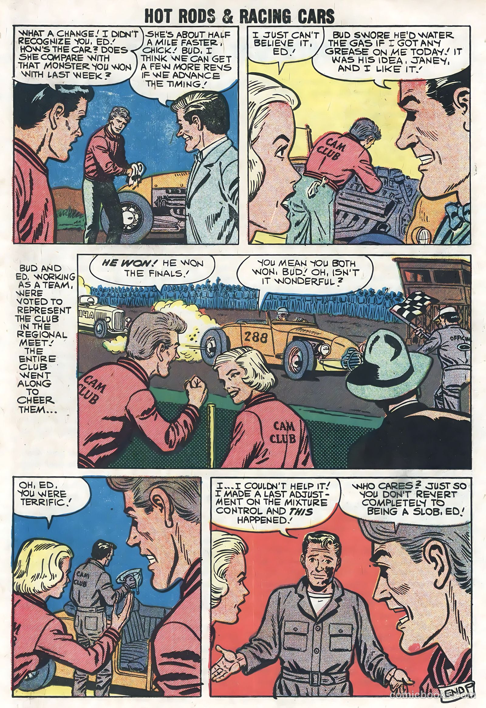 Hot Rods and Racing Cars #41 (1959) — page 19 of 36