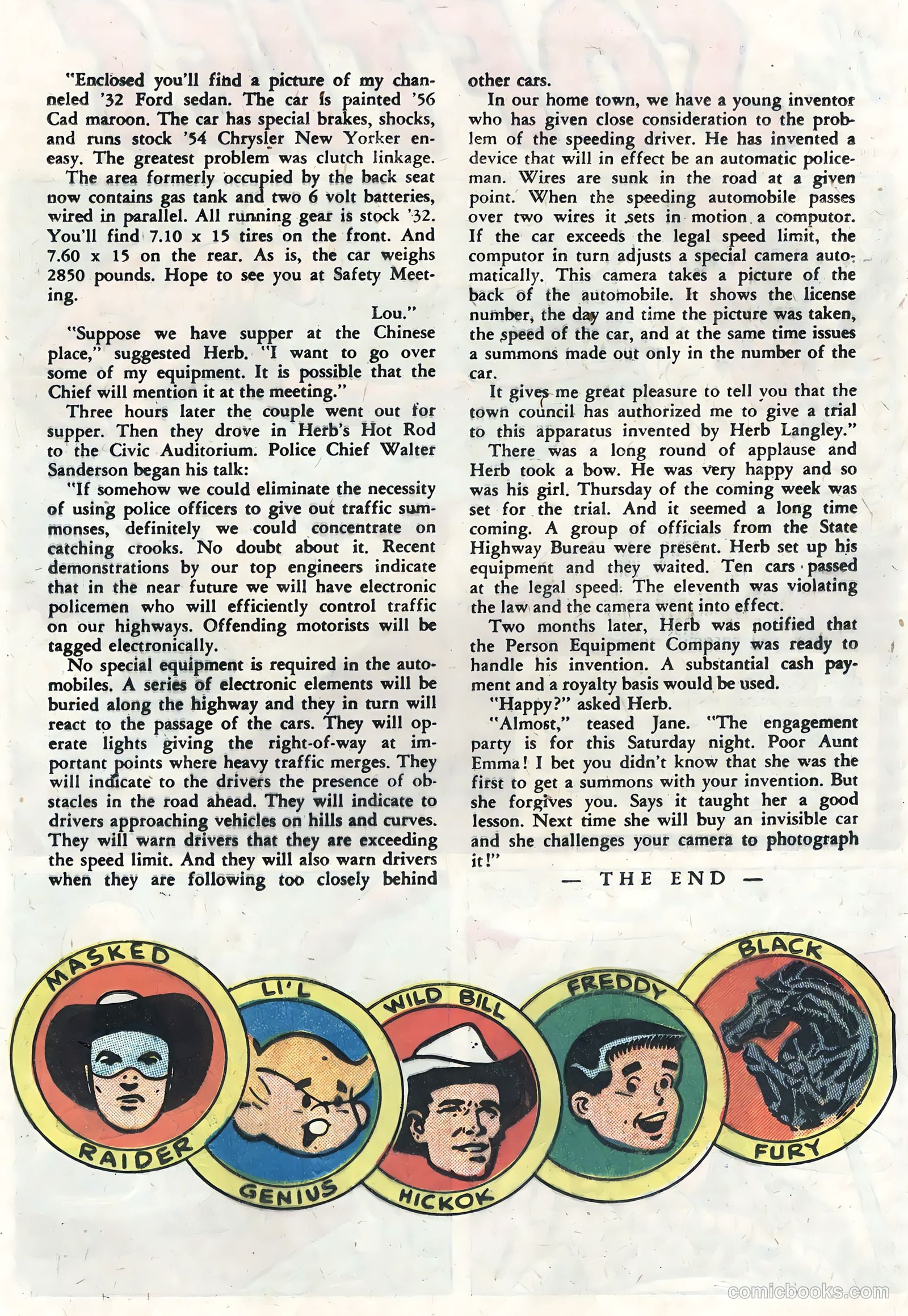Hot Rods and Racing Cars #41 (1959) — page 21 of 36