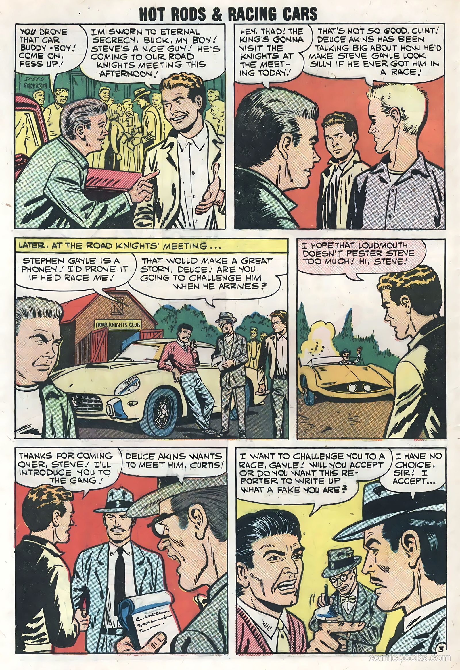 Hot Rods and Racing Cars #41 (1959) — page 32 of 36