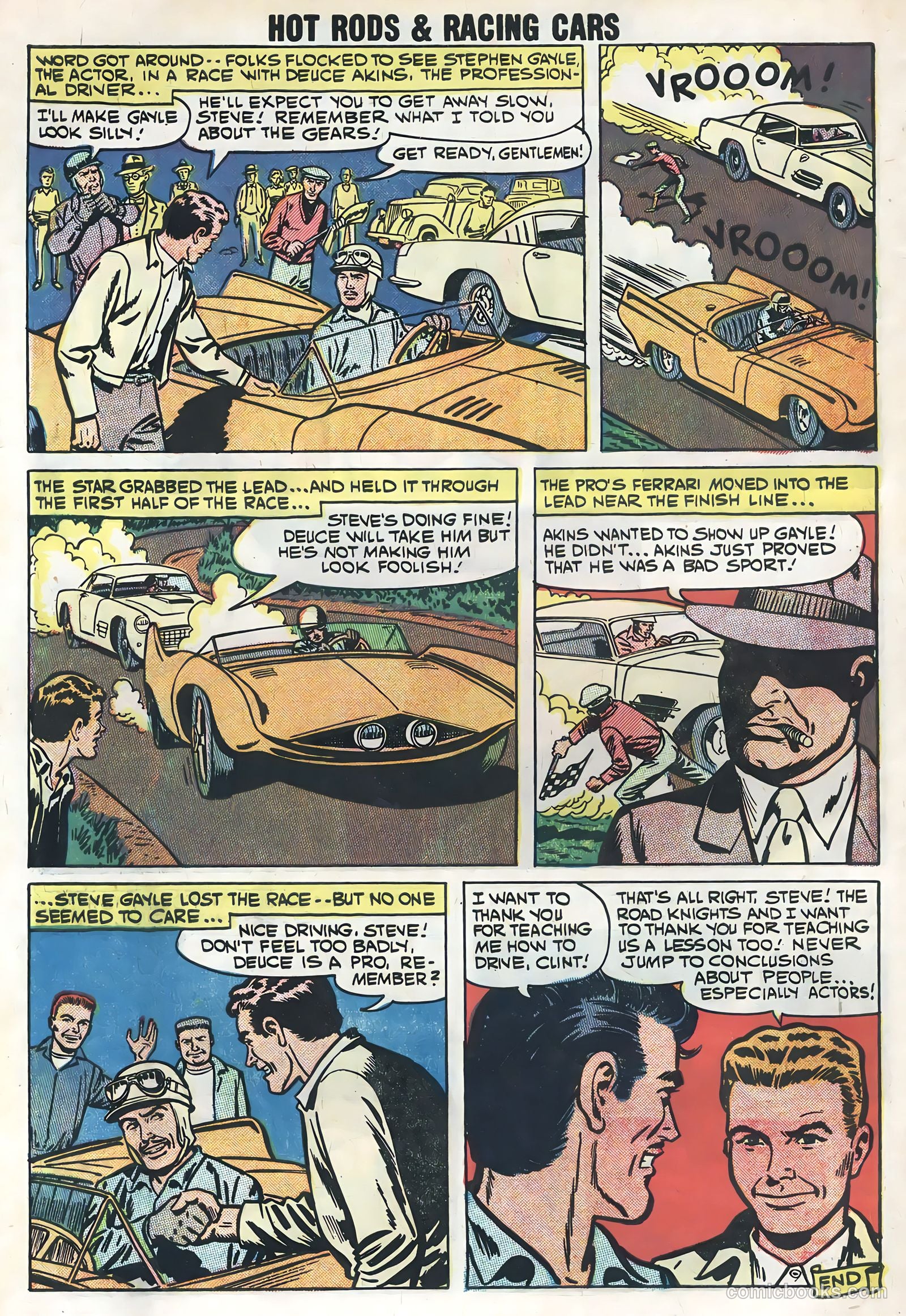 Hot Rods and Racing Cars #41 (1959) — page 34 of 36