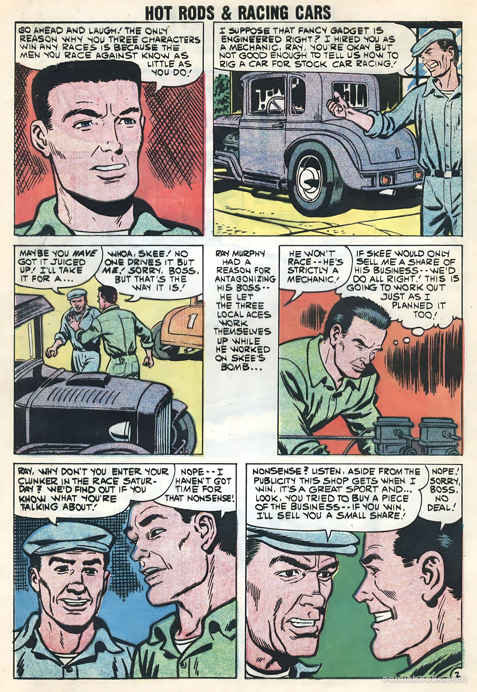 Hot Rods and Racing Cars #42 (1959) — page 4 of 36