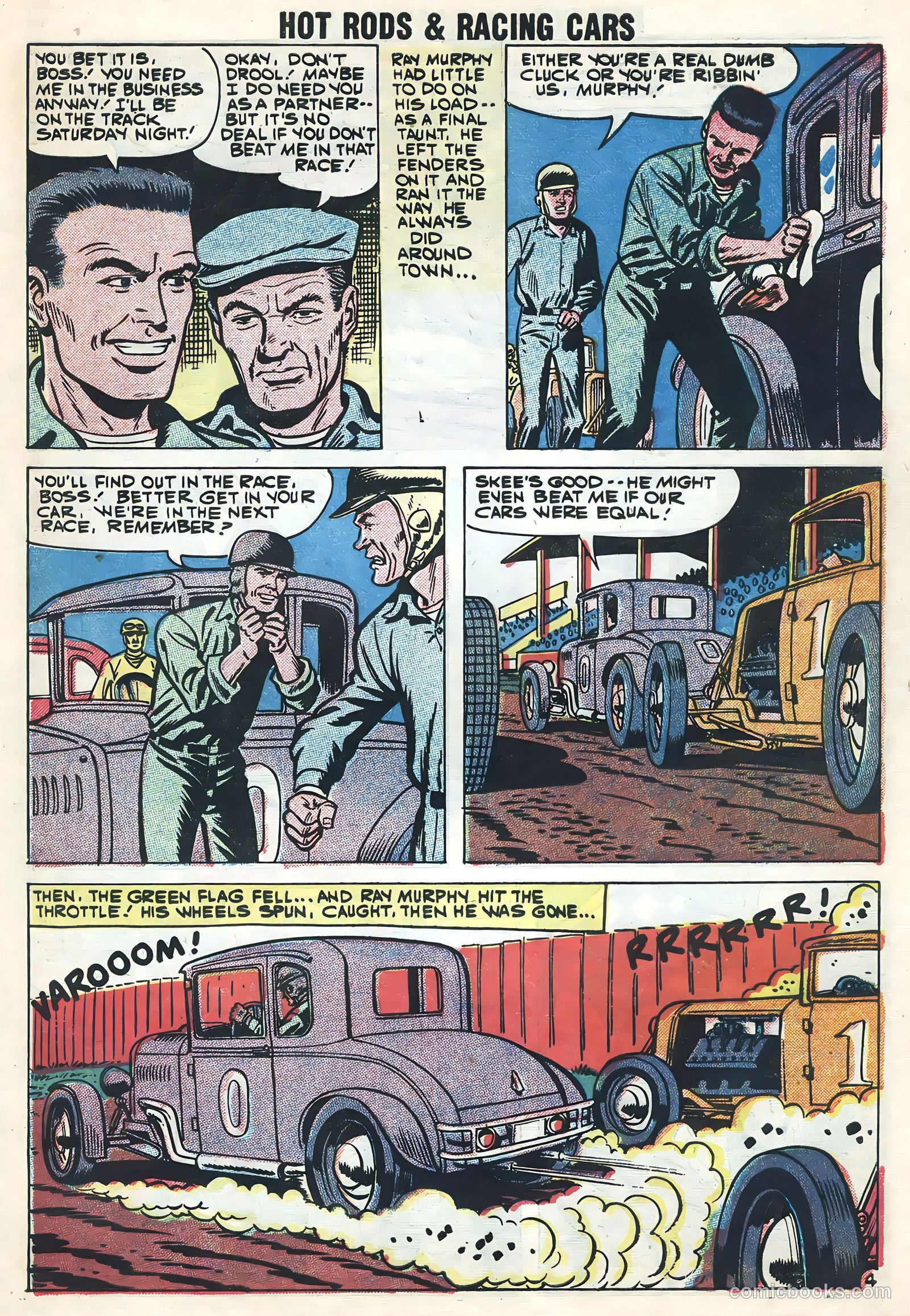 Hot Rods and Racing Cars #42 (1959) — page 7 of 36