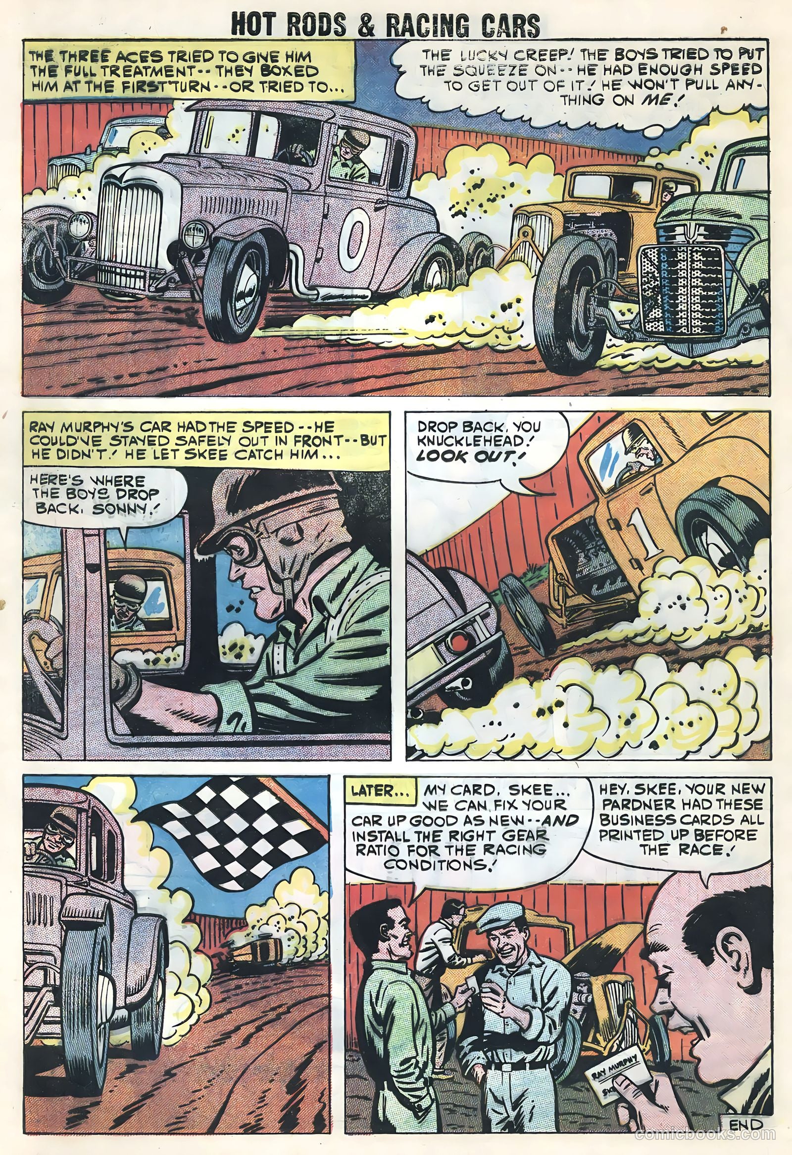 Hot Rods and Racing Cars #42 (1959) — page 8 of 36