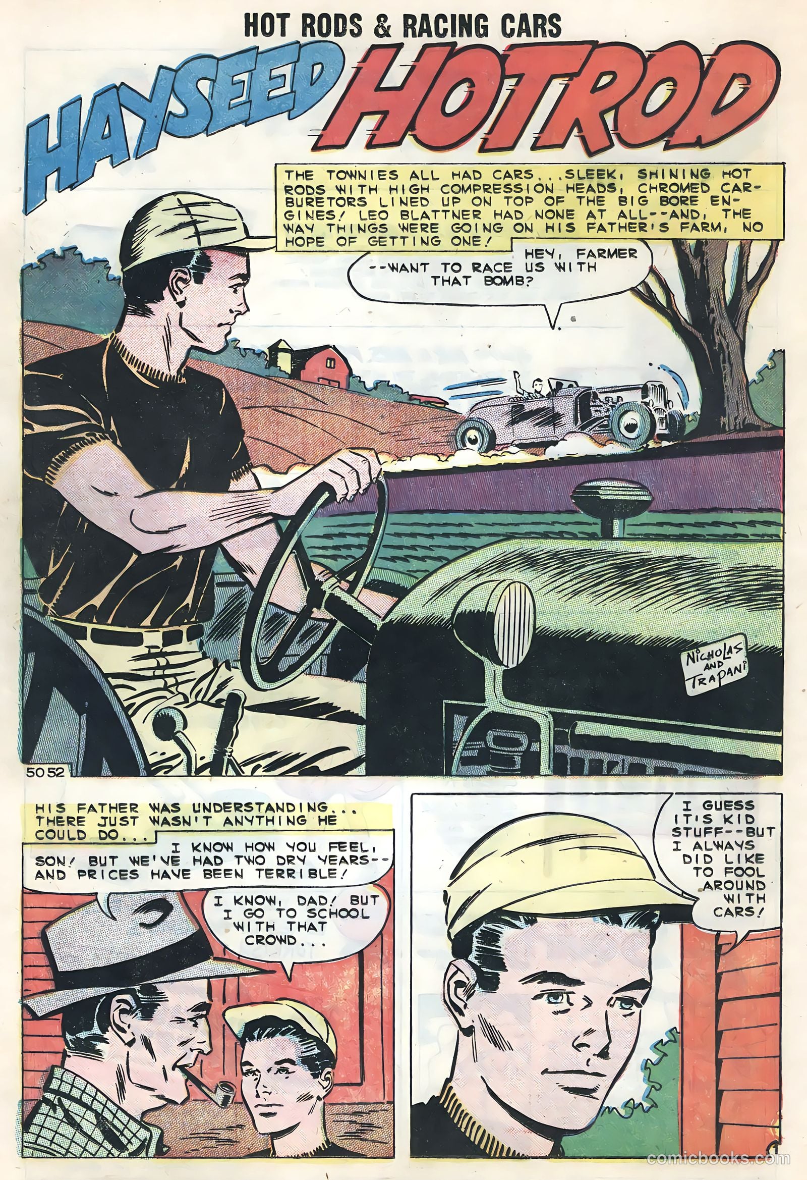 Hot Rods and Racing Cars #42 (1959) — page 12 of 36