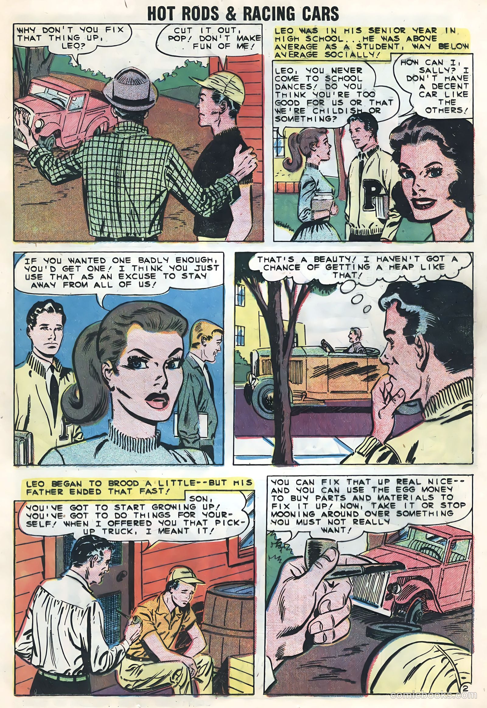Hot Rods and Racing Cars #42 (1959) — page 13 of 36