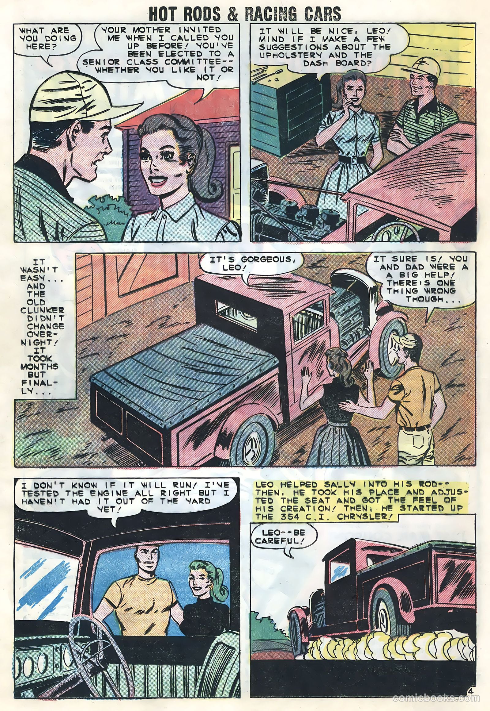 Hot Rods and Racing Cars #42 (1959) — page 16 of 36