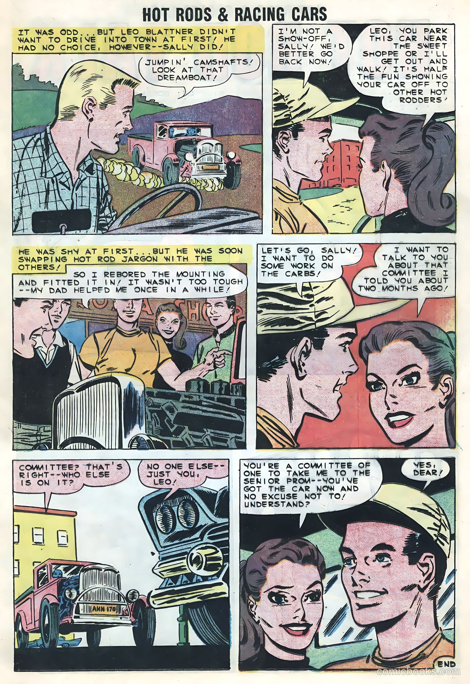 Hot Rods and Racing Cars #42 (1959) — page 17 of 36