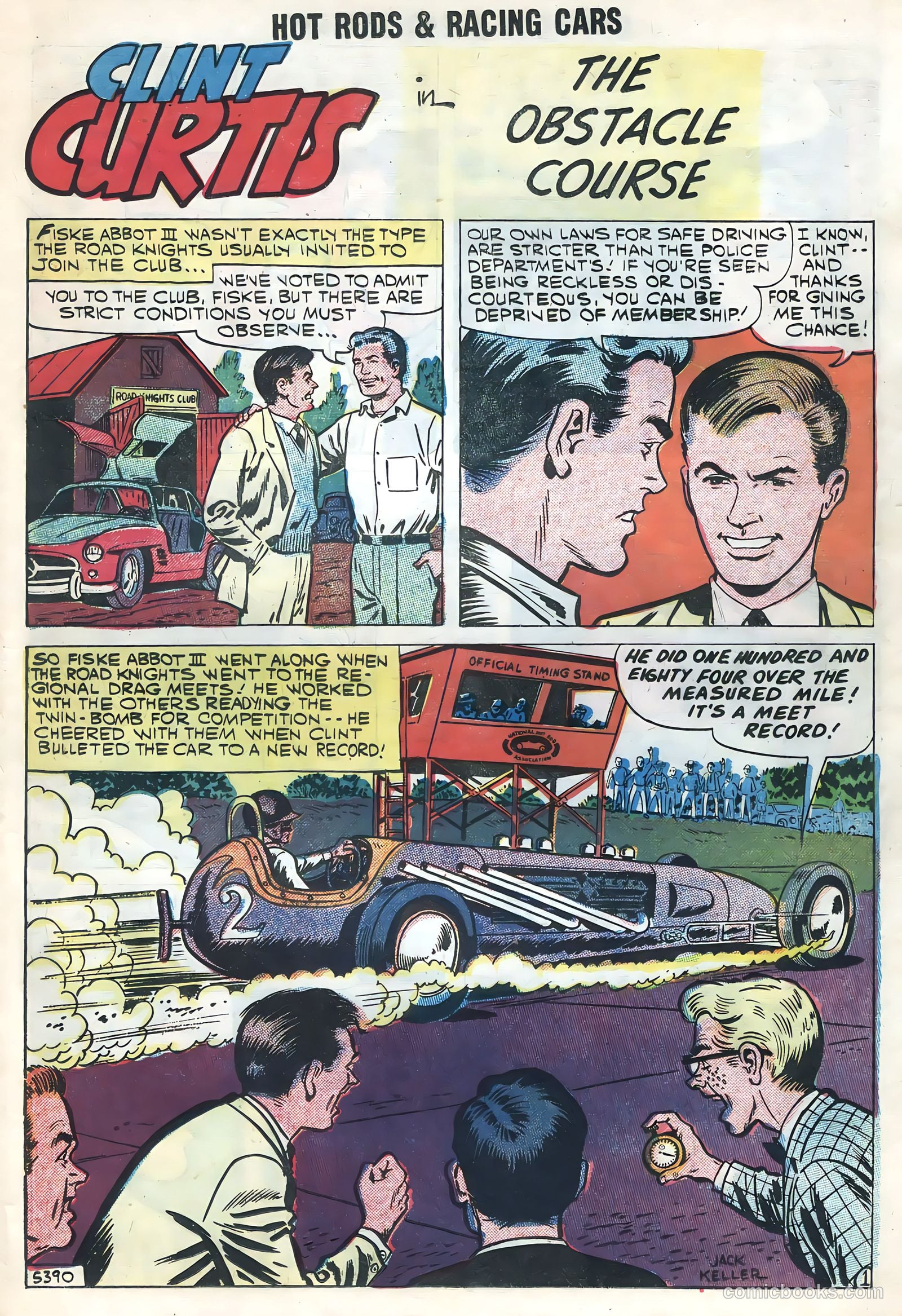 Hot Rods and Racing Cars #42 (1959) — page 19 of 36