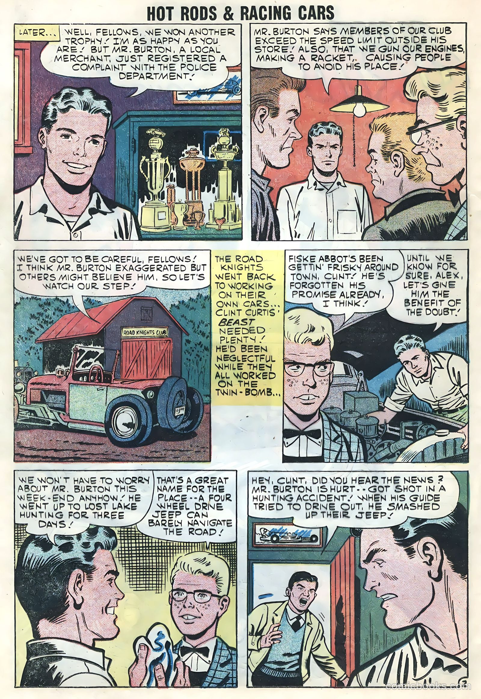 Hot Rods and Racing Cars #42 (1959) — page 20 of 36