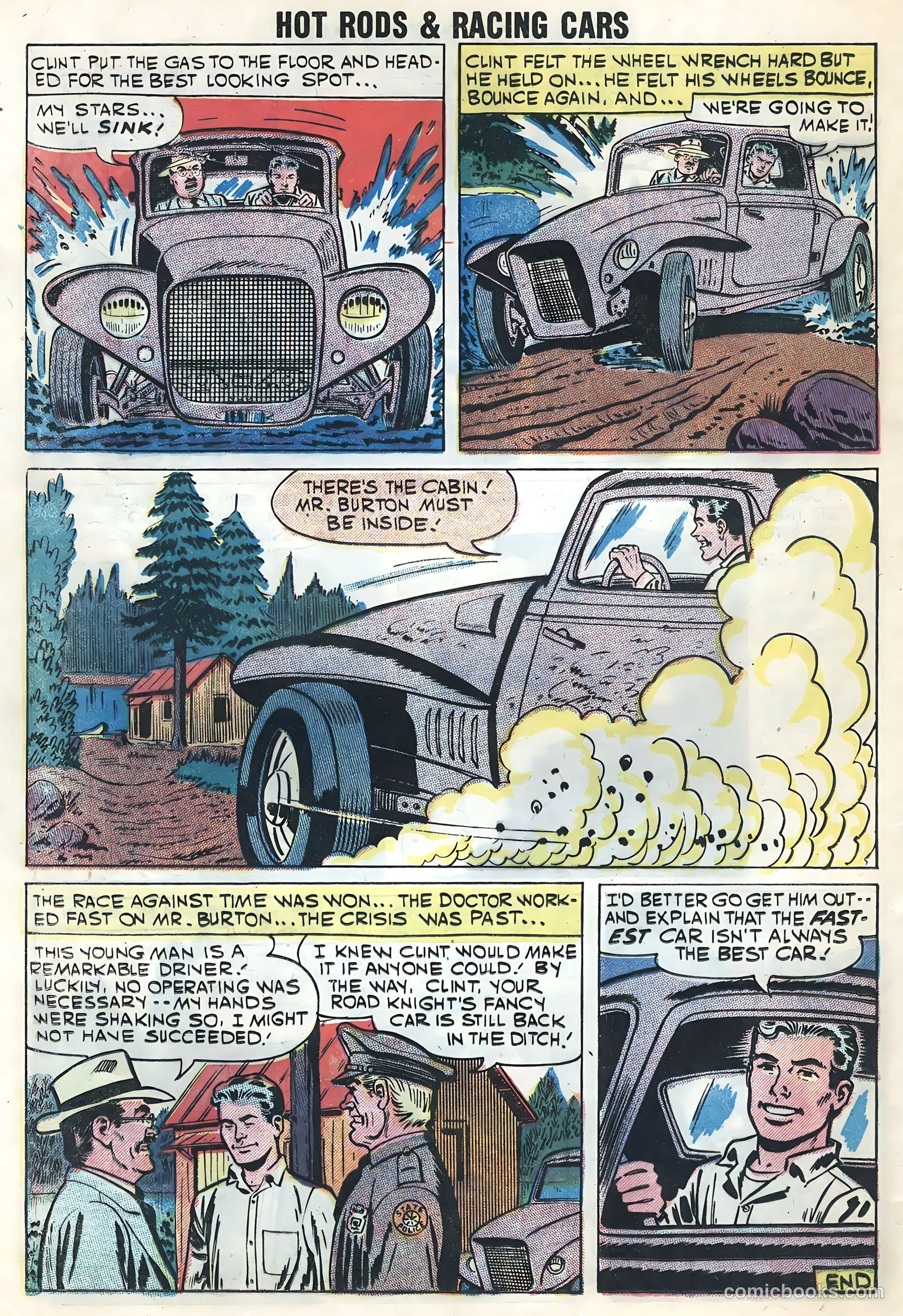 Hot Rods and Racing Cars #42 (1959) — page 24 of 36