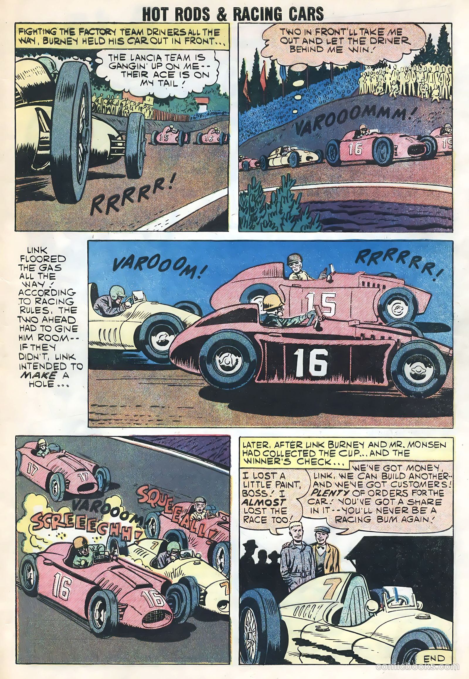 Hot Rods and Racing Cars #42 (1959) — page 33 of 36