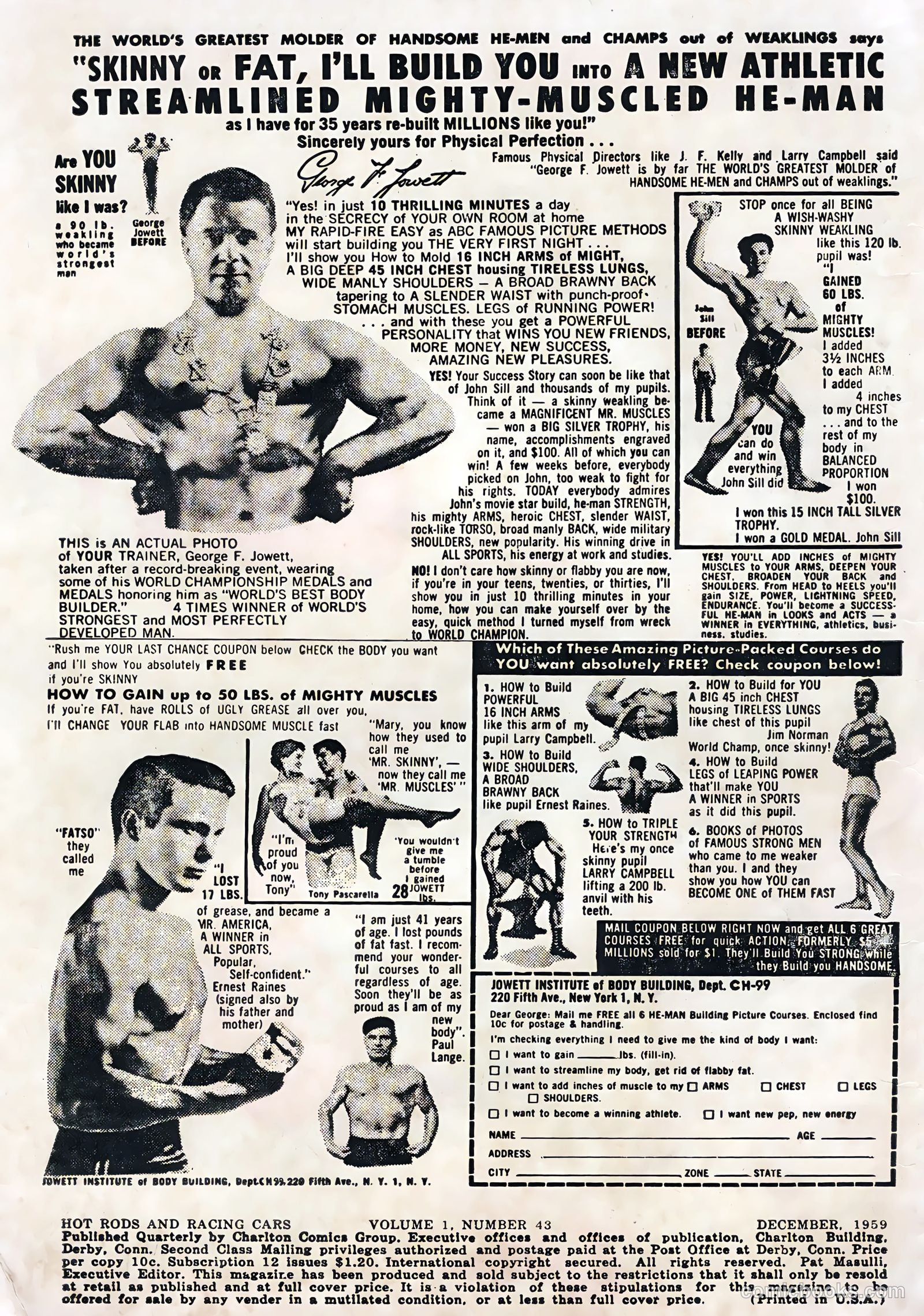 Hot Rods and Racing Cars #43 (1959) — page 2 of 36